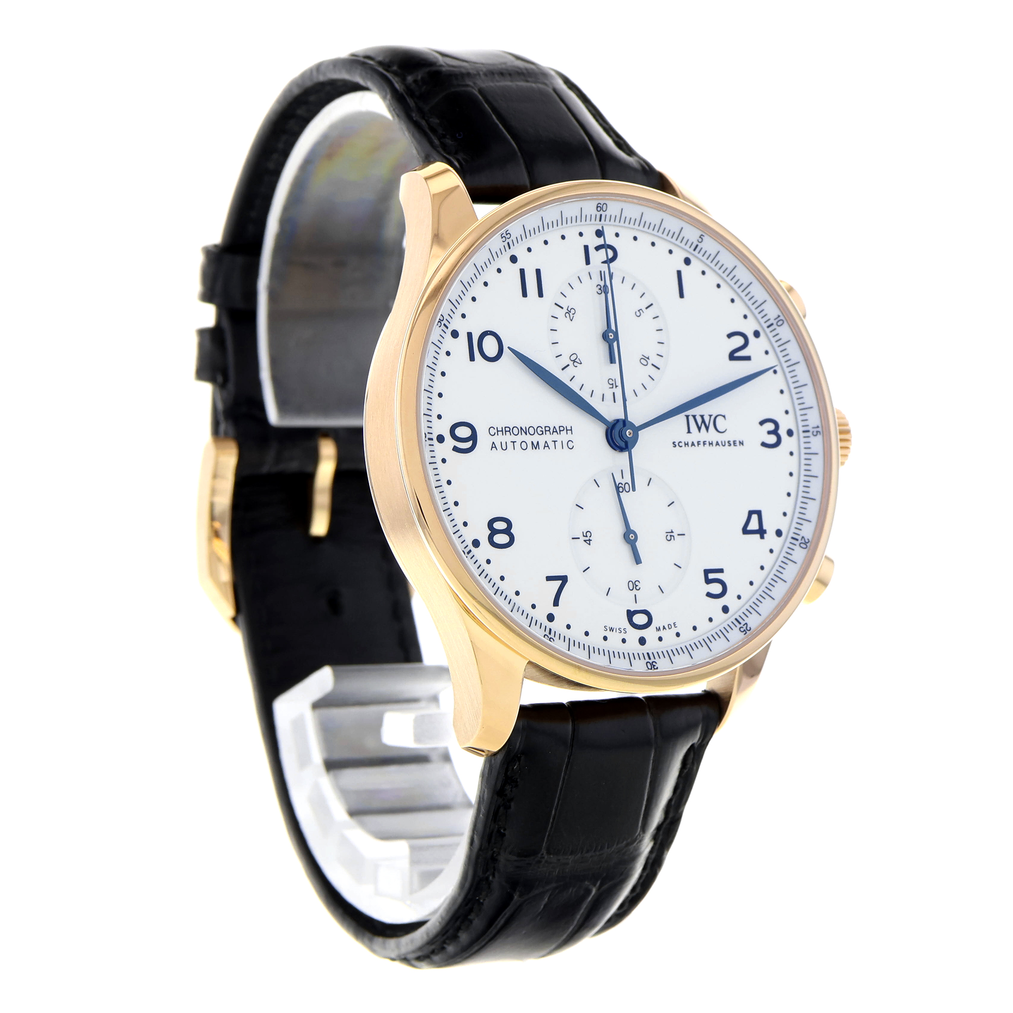 IWC Portuguese IW371603 White Dial Chronograph Automatic thumbnail 4