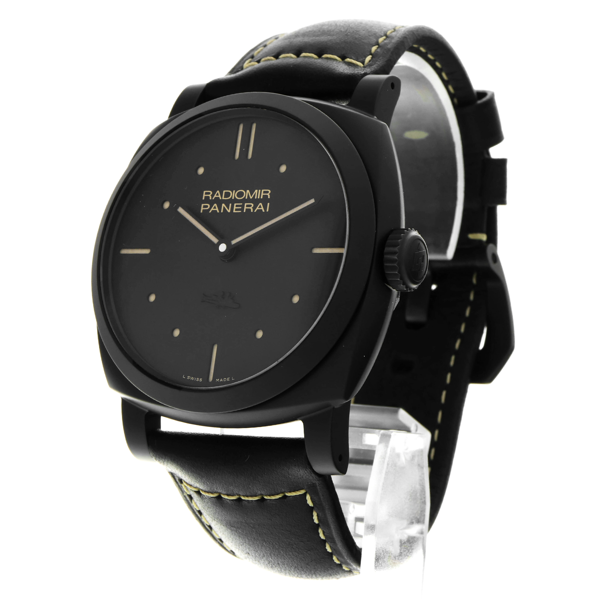 Panerai Radiomir 1940 3 Days PAM00577 Black Manual Ceramic thumbnail 2