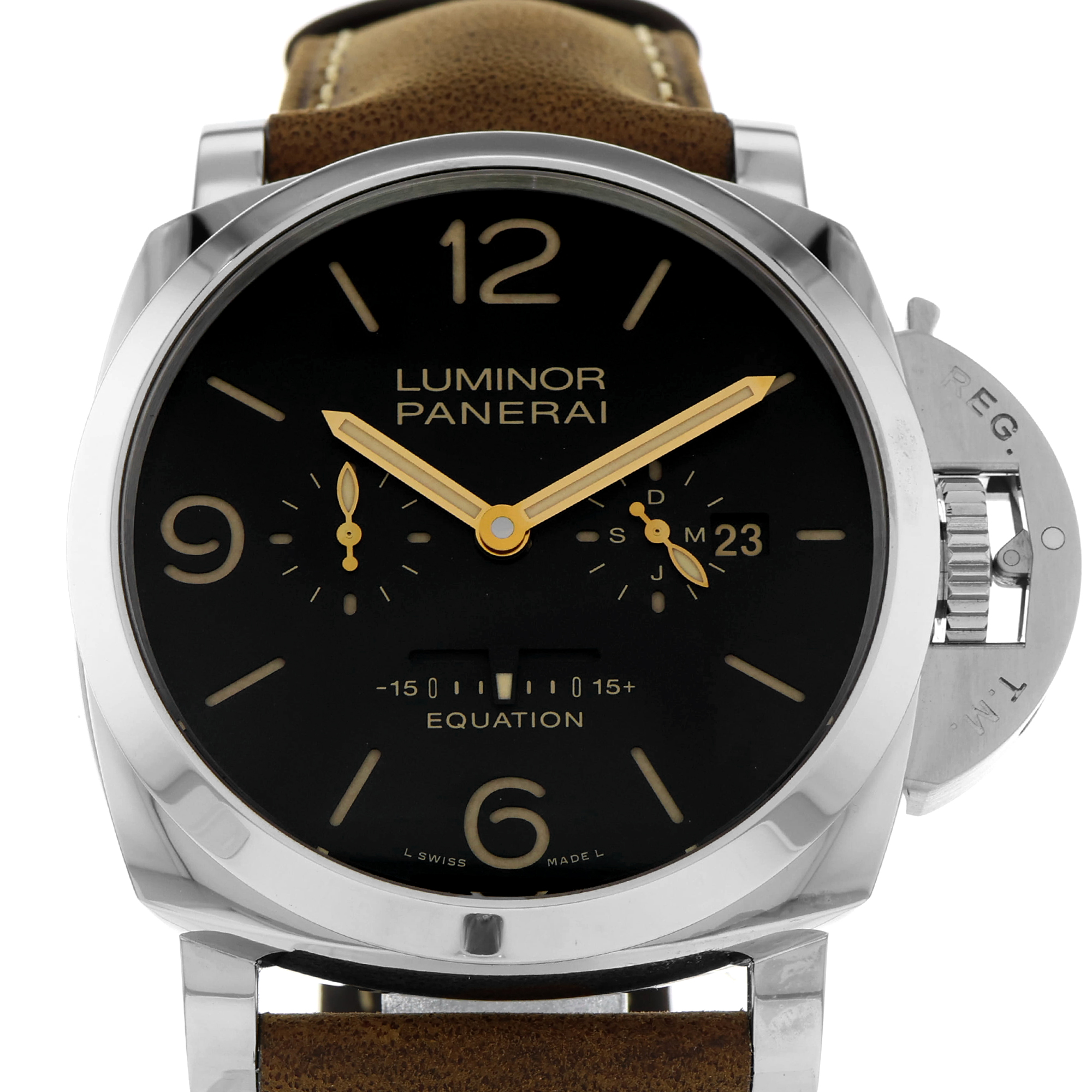 Panerai Luminor Equation Of Time PAM 00601 Black Arabic Dial thumbnail 1