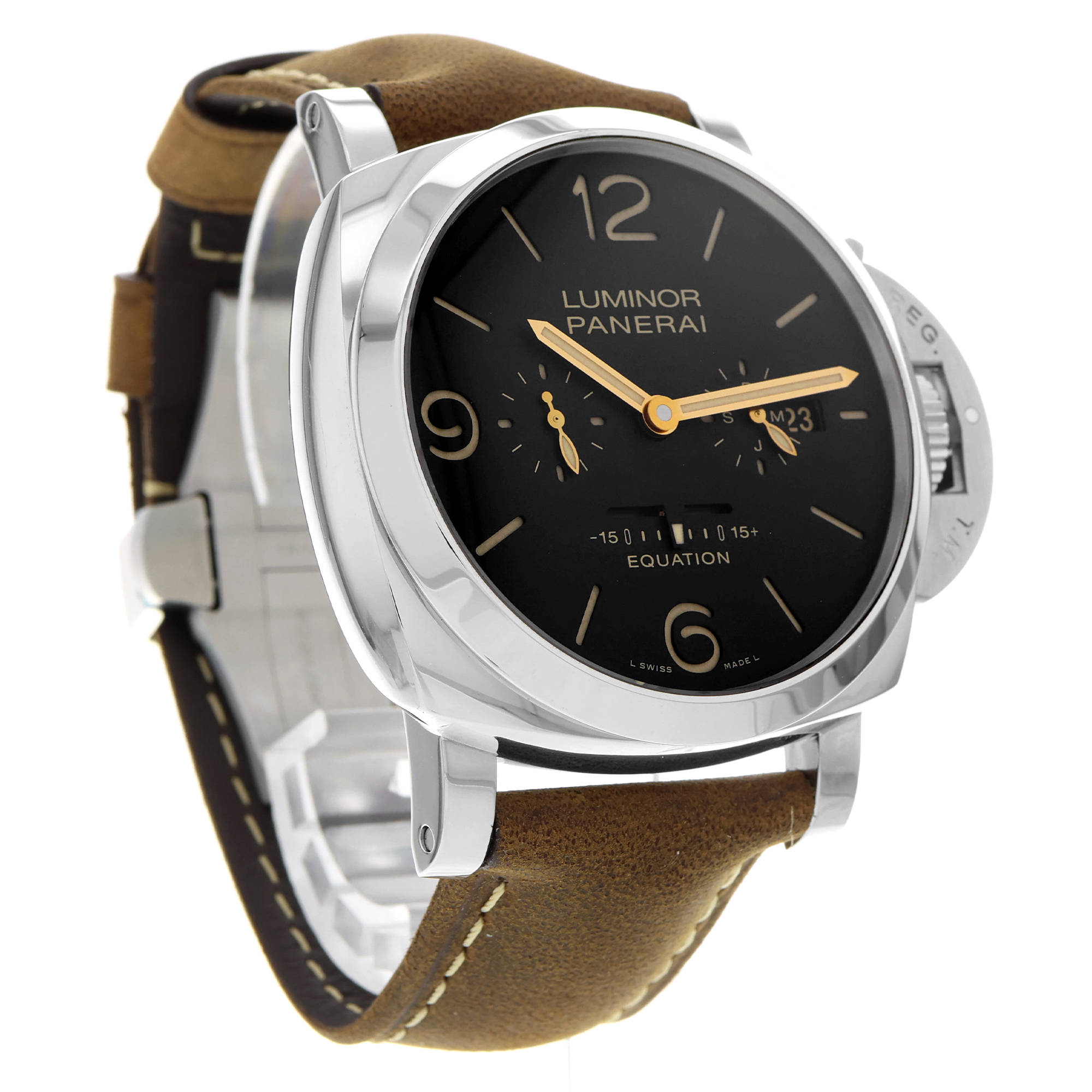 Panerai Luminor Equation Of Time PAM 00601 Black Arabic Dial thumbnail 4