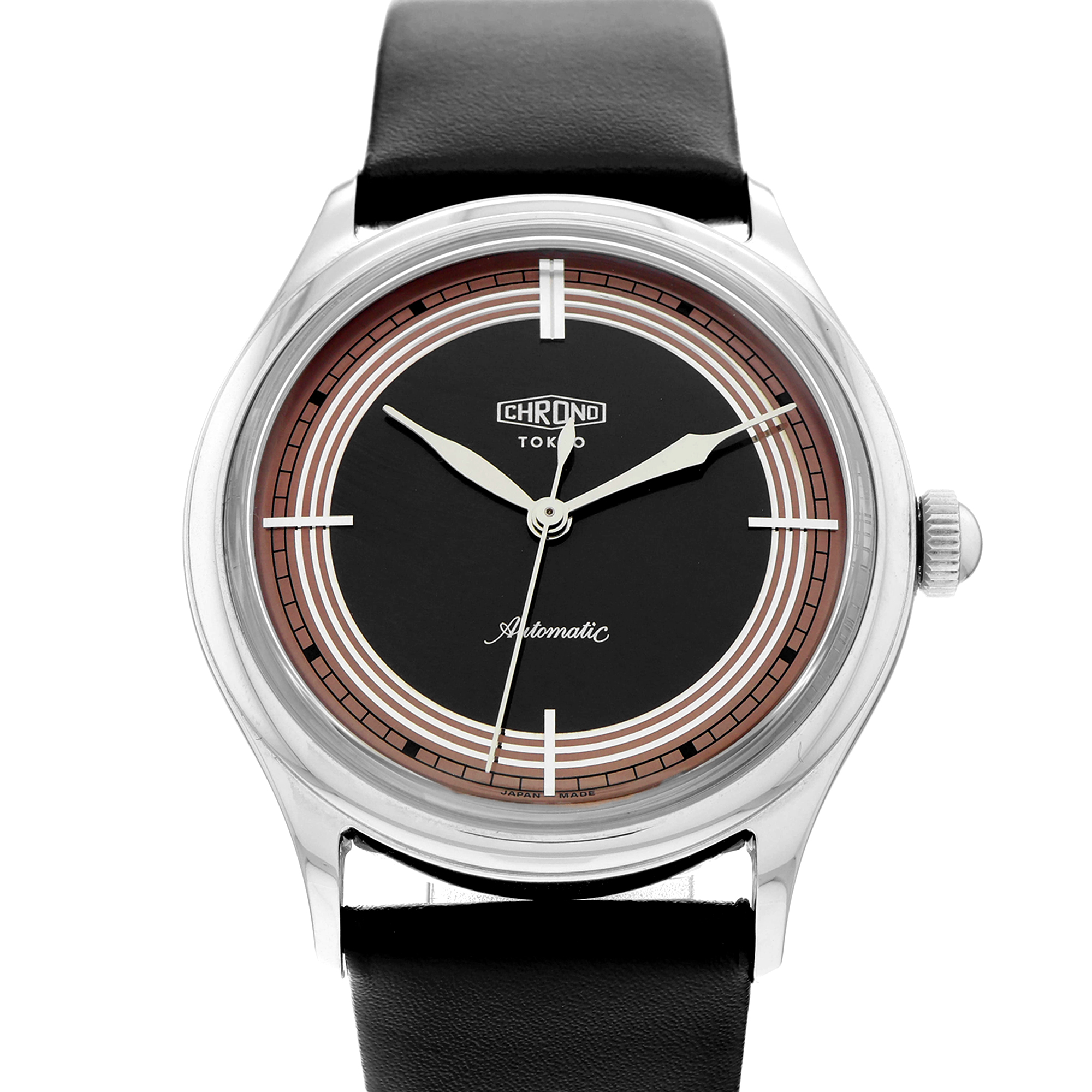 Kurono Tokyo Classic CT003P Chrono Rare dial 3 outer tracks limited to 50 thumbnail 1