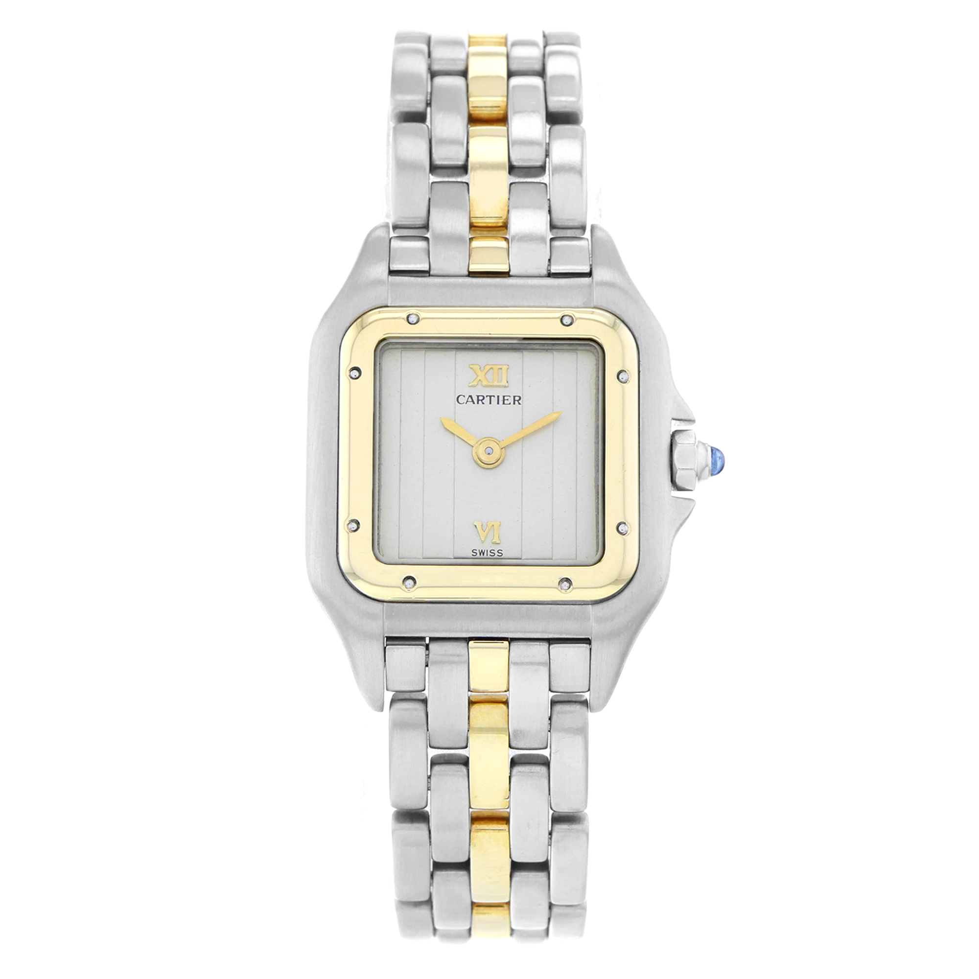 Cartier Panthère 1120 White Roman Ladies 18k thumbnail 2