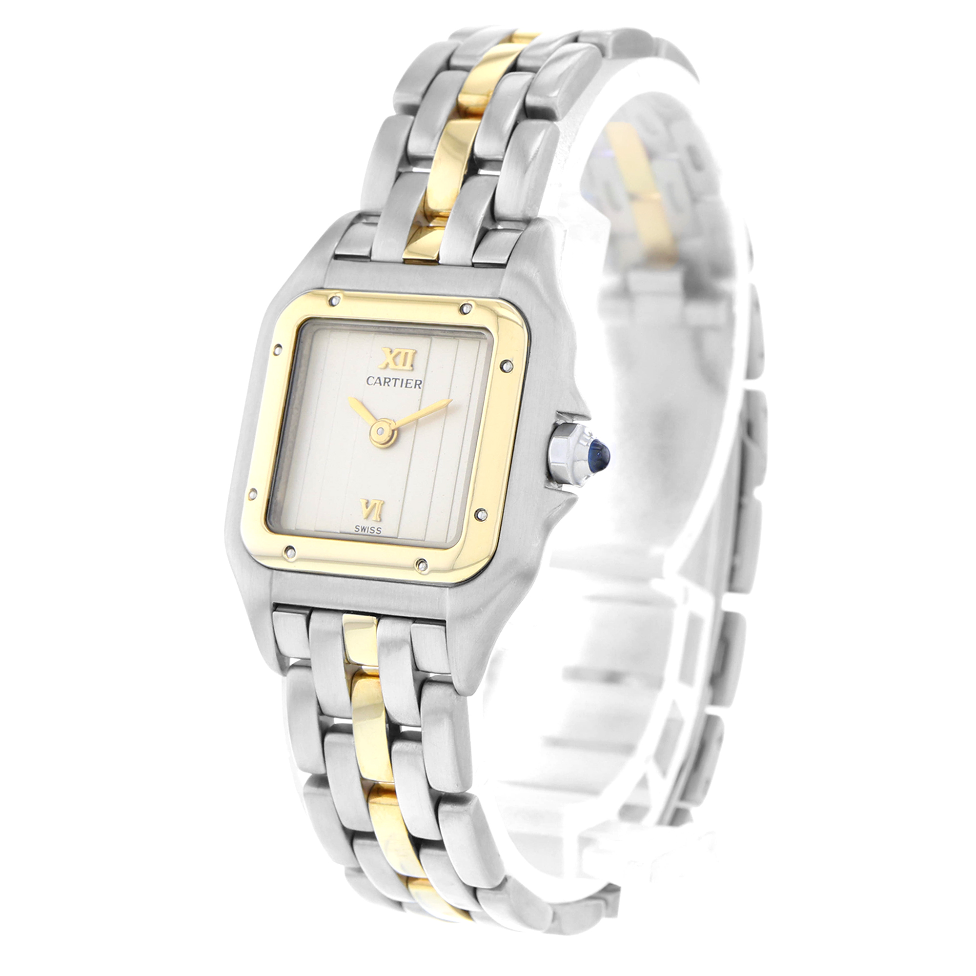 Cartier Panthère 1120 White Roman Ladies 18k thumbnail 3