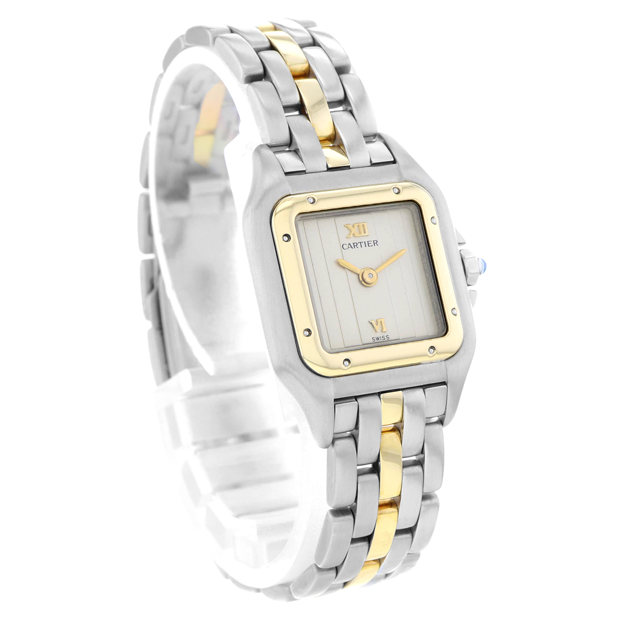Cartier Panthère 1120 White Roman Ladies 18k thumbnail 4