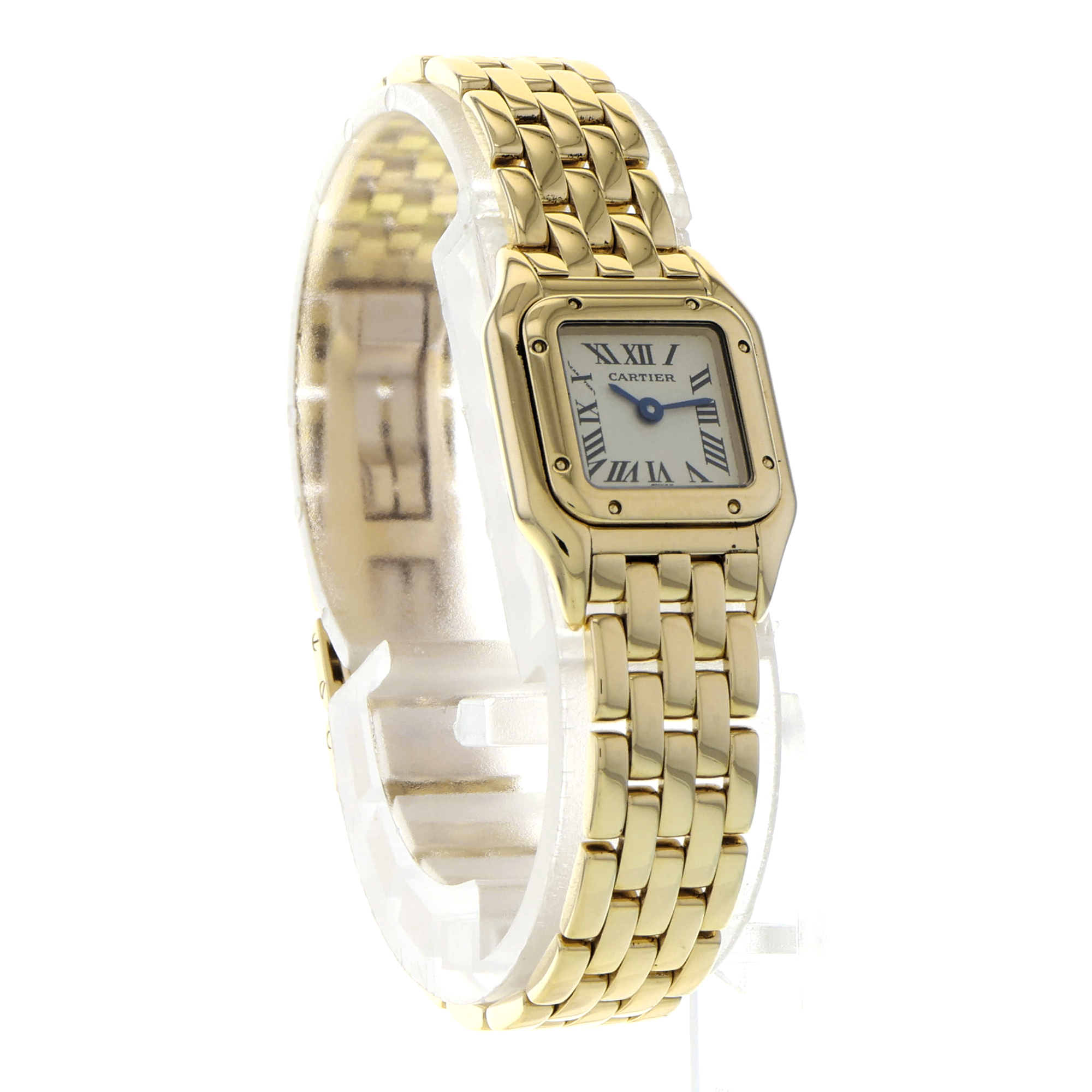 Cartier Panthère 1130 Mini white roman dial quartz thumbnail 4