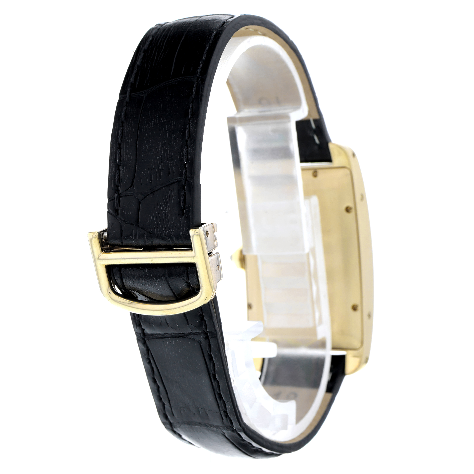 Cartier Tank Américaine WGTA0041 1740 White Roman 18k thumbnail 5