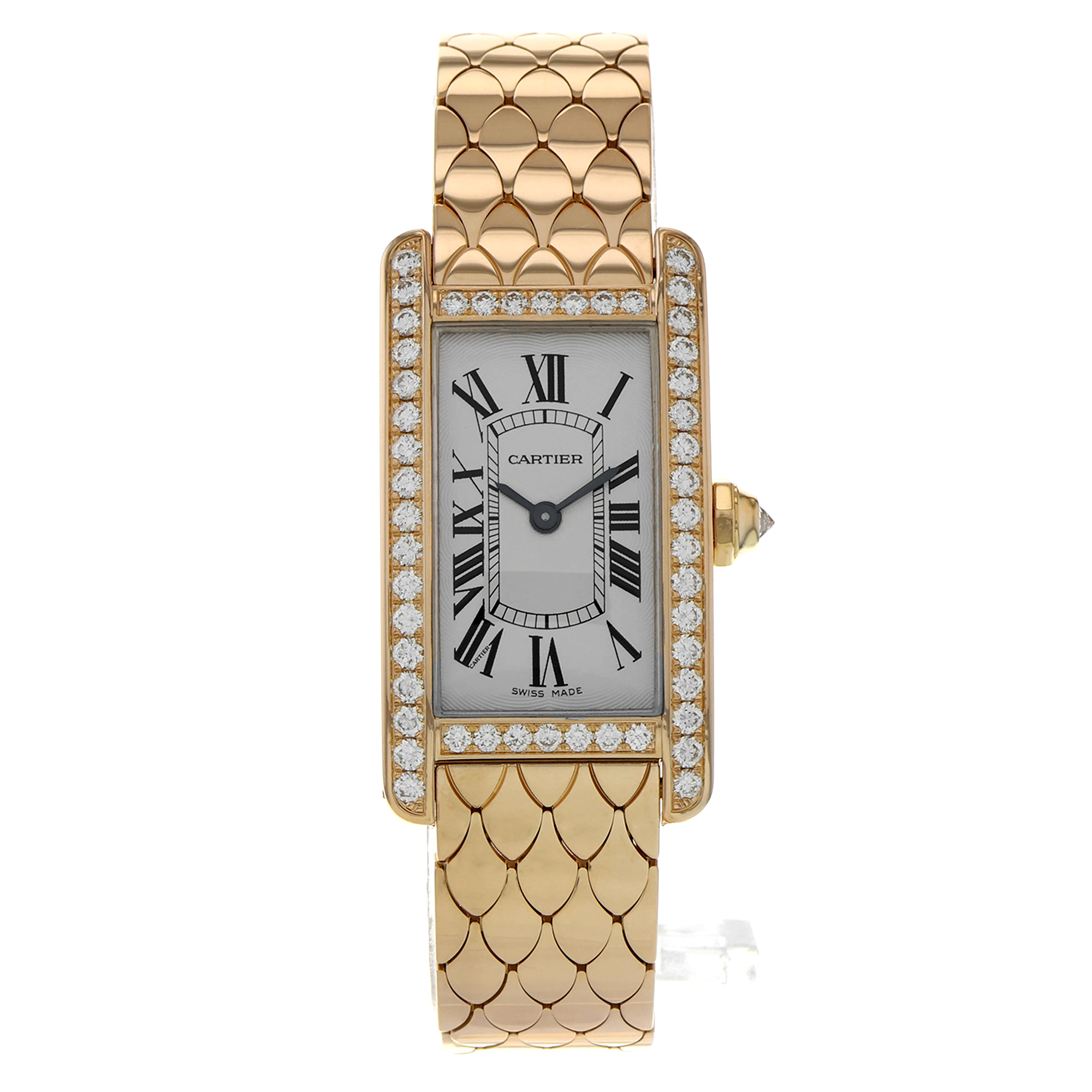 Cartier Tank Américaine WJTA0002 2503 White Factory Diamond thumbnail 2