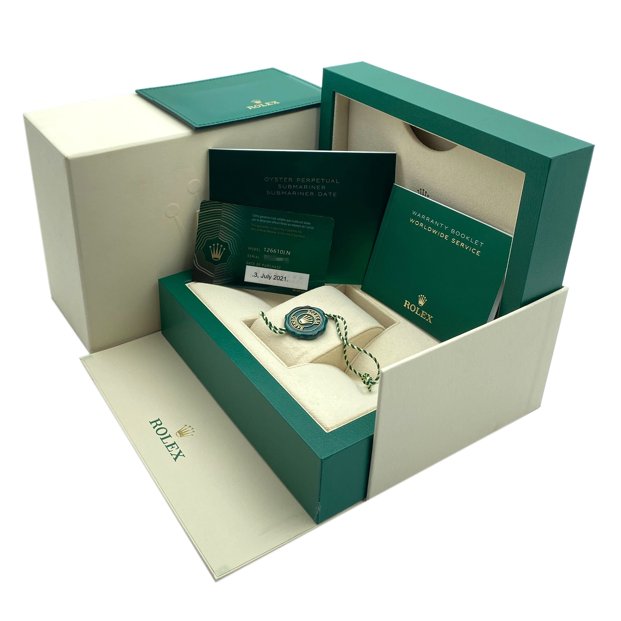 Rolex Submariner Date 126610LN Black Automatic Box and Papers thumbnail 6