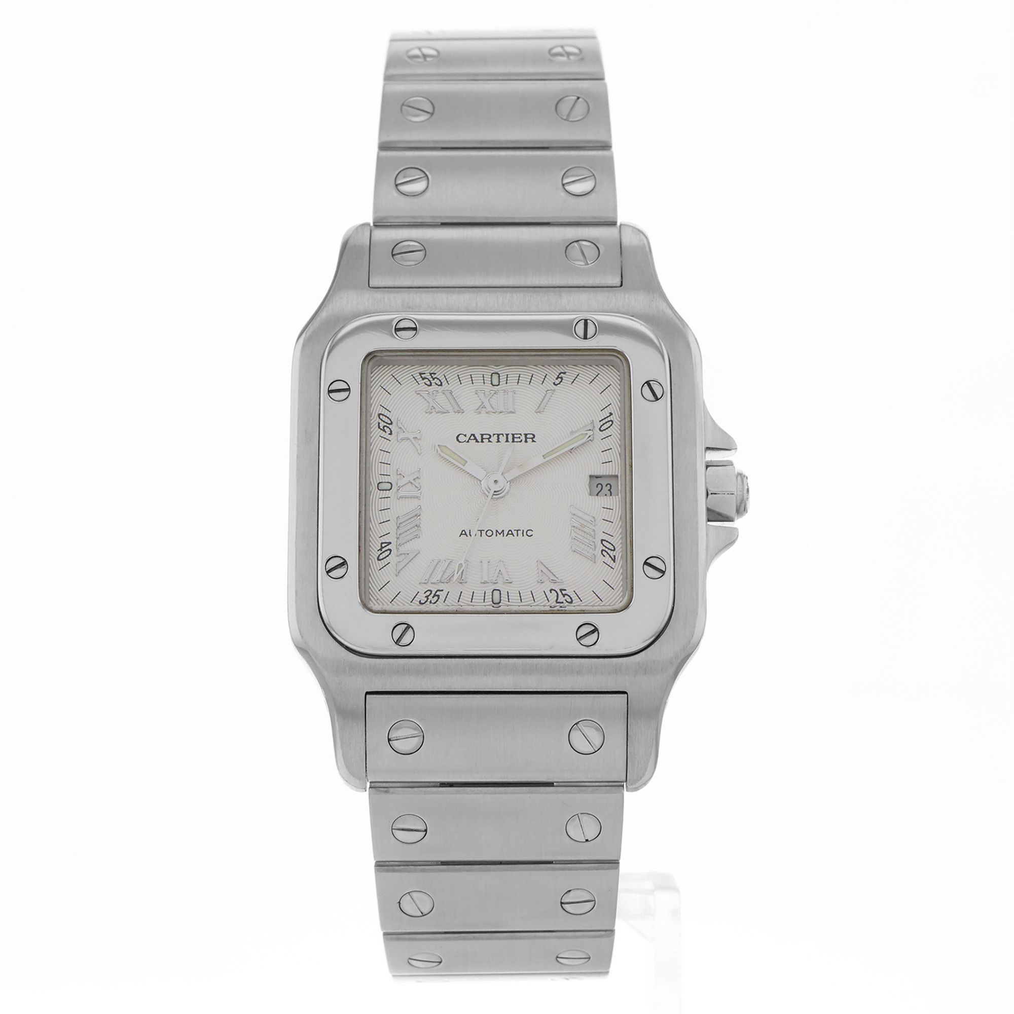 Cartier Santos Galbée W20040D6 2319 20th anniversary model thumbnail 2