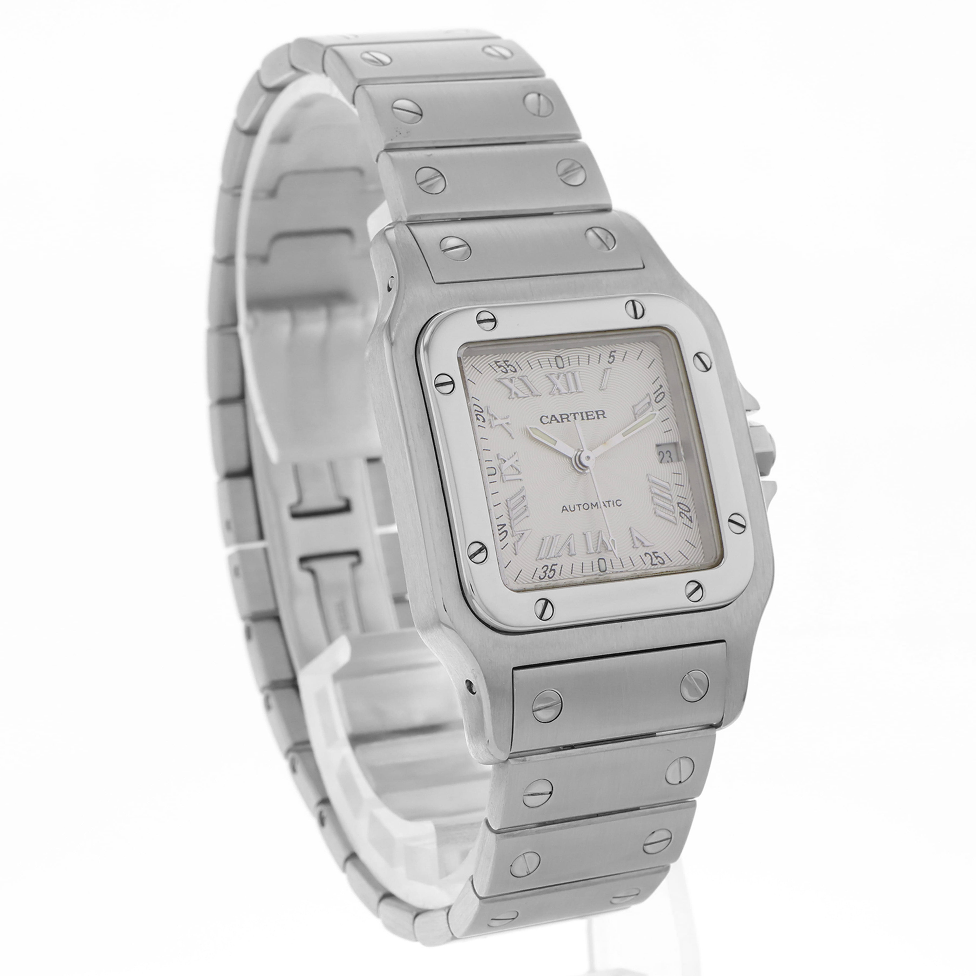 Cartier Santos Galbée W20040D6 2319 20th anniversary model thumbnail 4