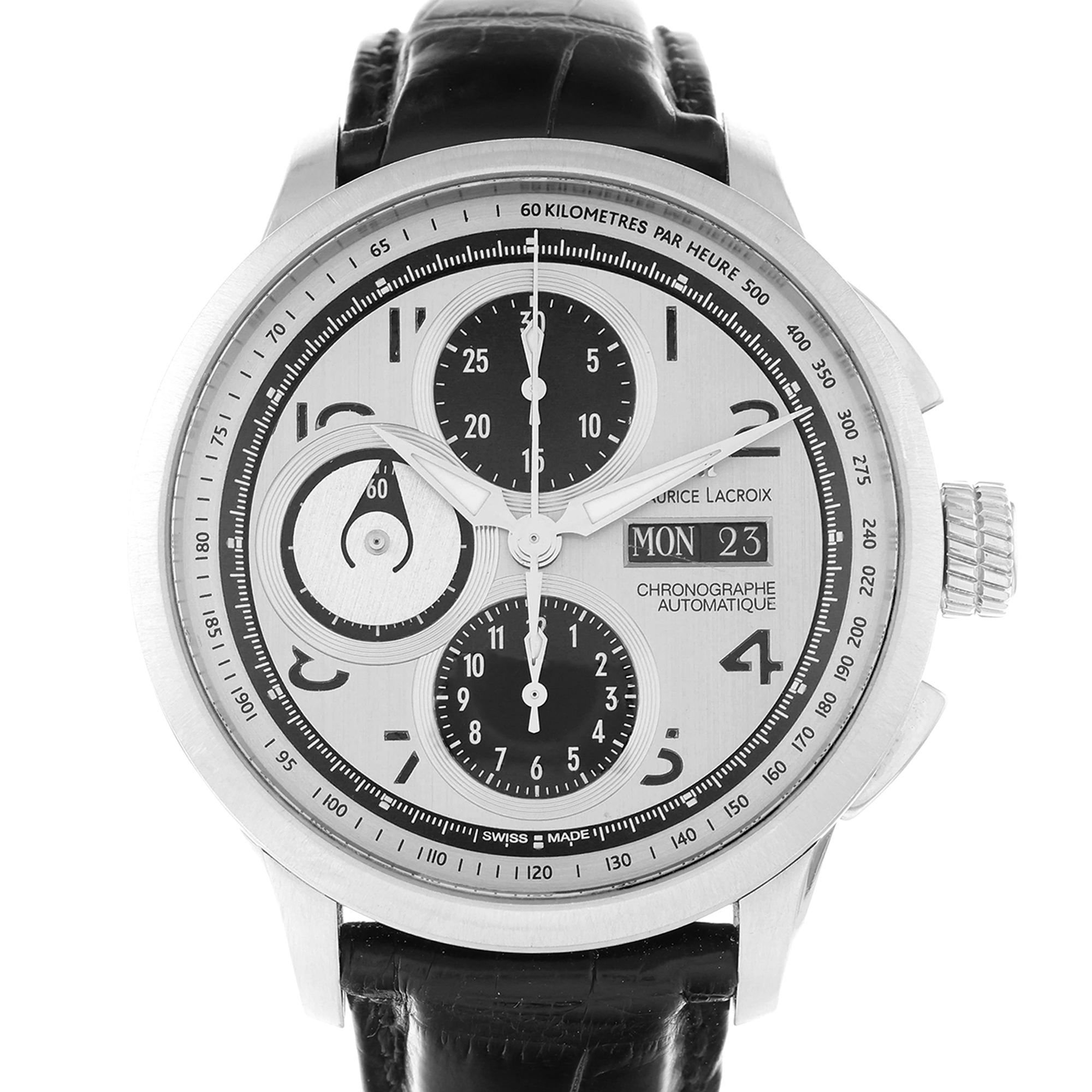 Maurice Lacroix Masterpiece MP6348-SS001-12E Silver Arabic Dial thumbnail 1