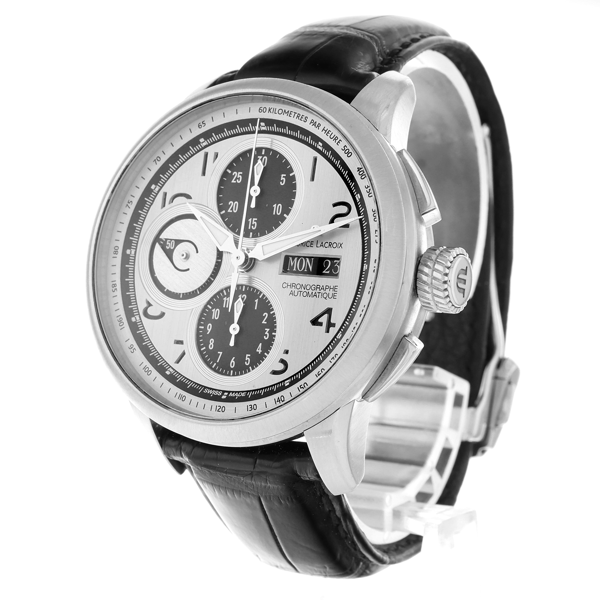 Maurice Lacroix Masterpiece MP6348-SS001-12E Silver Arabic Dial thumbnail 2