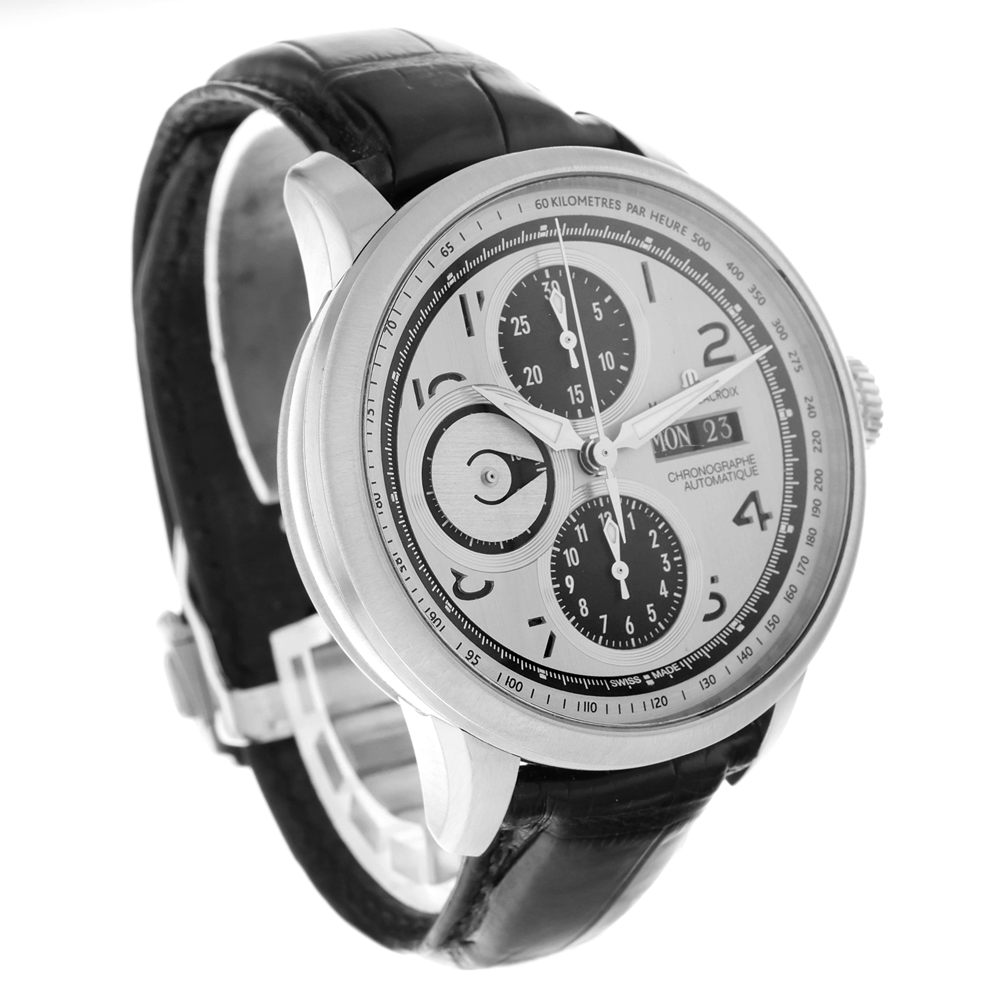 Maurice Lacroix Masterpiece MP6348-SS001-12E Silver Arabic Dial thumbnail 4