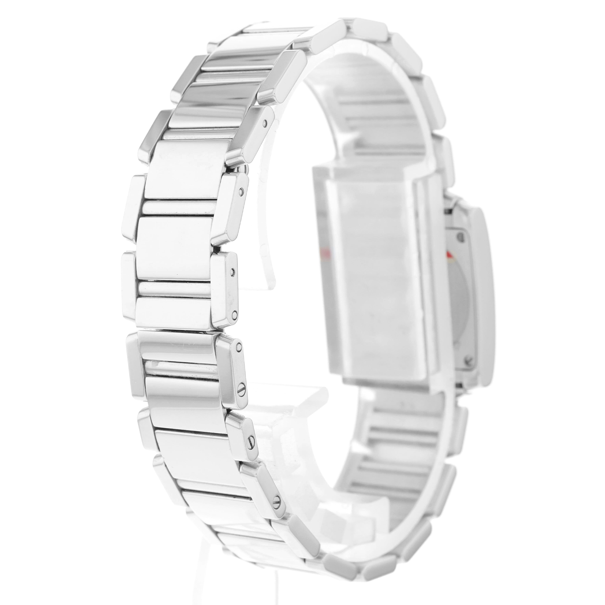 Cartier Tank Francaise WE1036S3 2517 2517 Agate Limited Edition 50 pcs 18K White Gold thumbnail 5