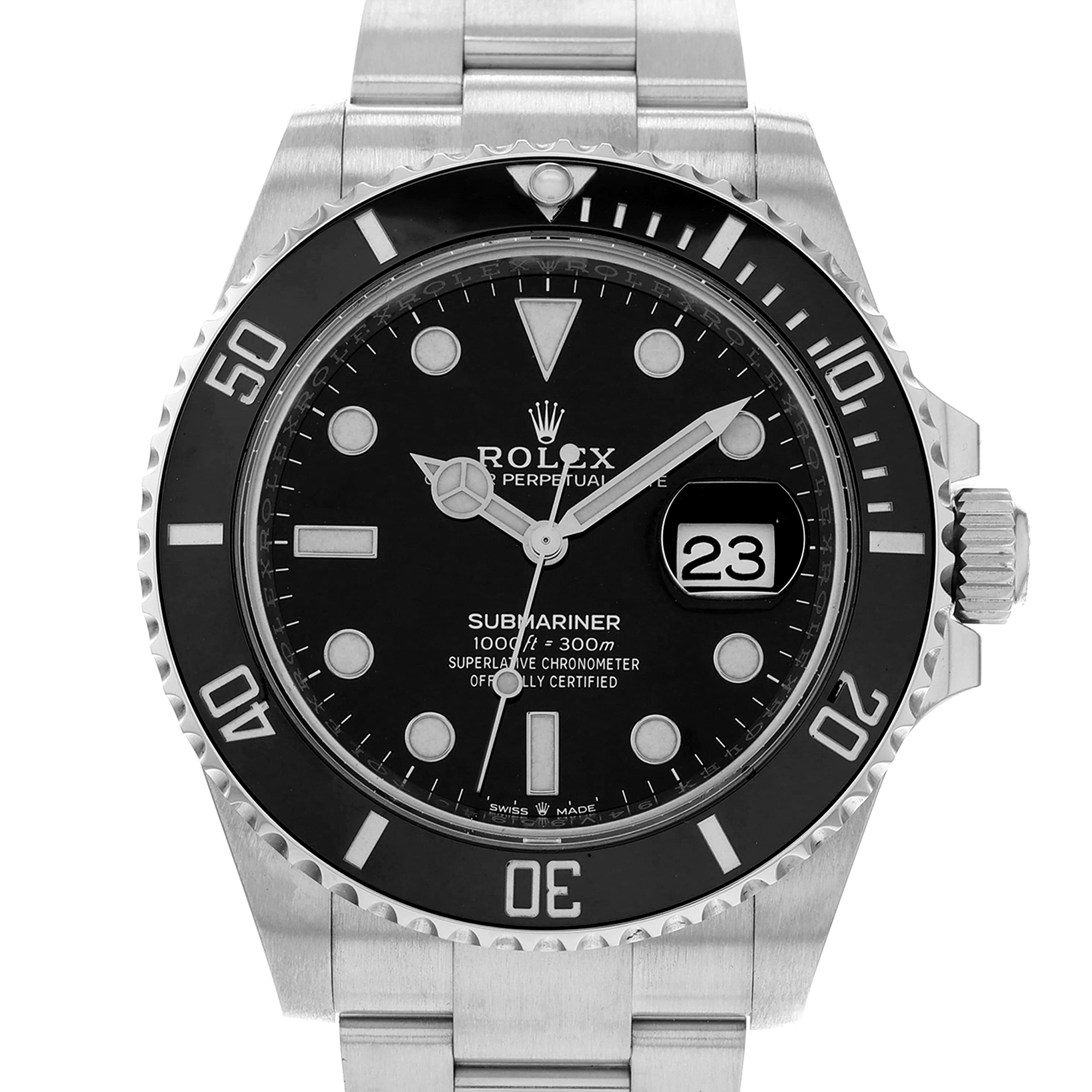Rolex Submariner Date 41mm 126610 41mm Luminous Hands Black Ceramic Bezel thumbnail 1