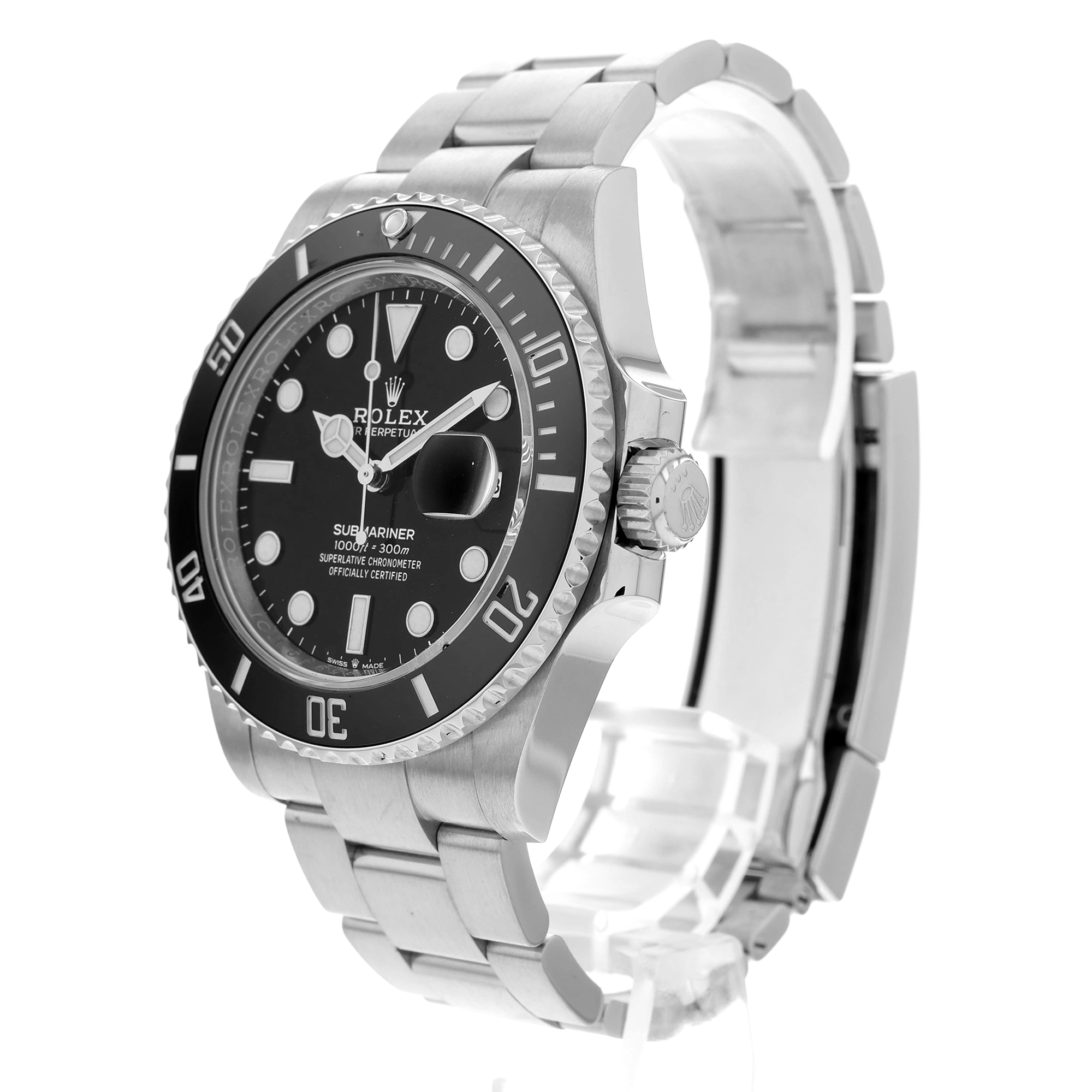 Rolex Submariner Date 41mm 126610 41mm Luminous Hands Black Ceramic Bezel thumbnail 2