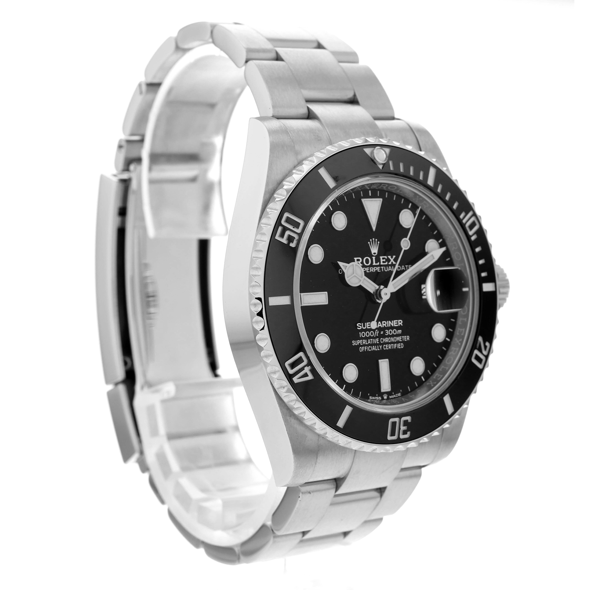 Rolex Submariner Date 41mm 126610 41mm Luminous Hands Black Ceramic Bezel thumbnail 4