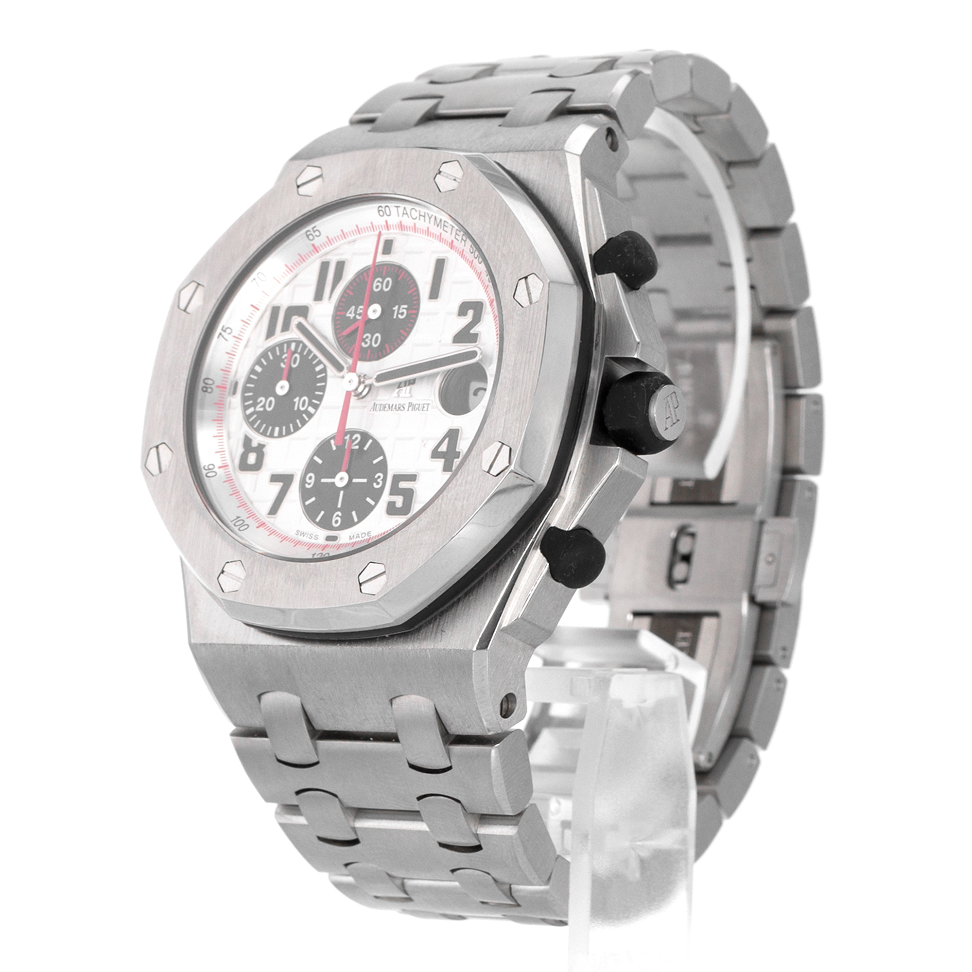 Audemars Piguet Royal Oak Offshore Chronograph 26170ST.OO.1000ST.01 White Dial thumbnail 4