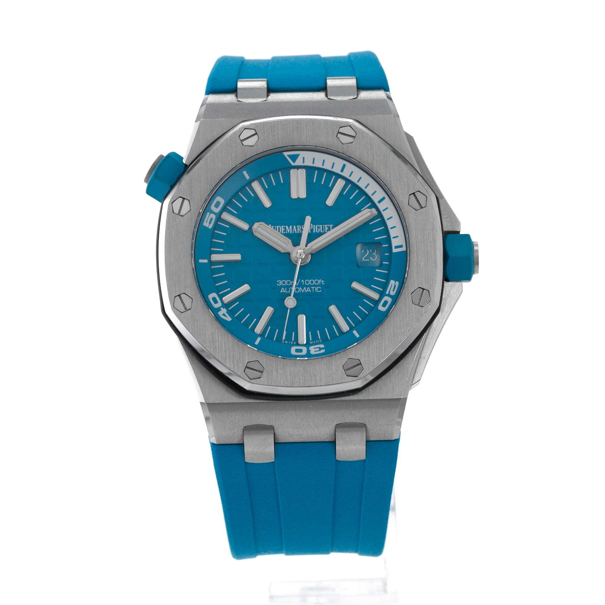 Audemars Piguet Royal Oak Offshore Diver 15710ST.OO.A032CA.01 Turquoise Blue thumbnail 2