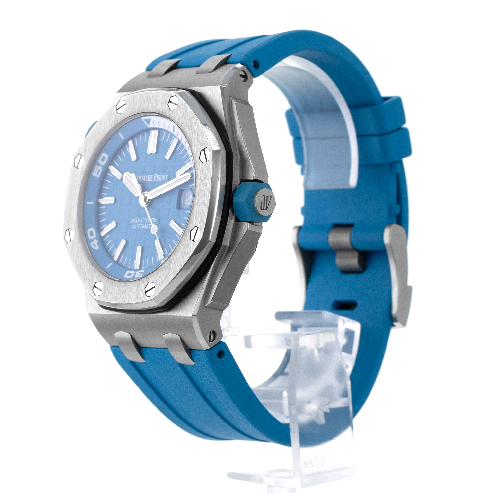 Audemars Piguet Royal Oak Offshore Diver 15710ST.OO.A032CA.01 Turquoise Blue thumbnail 5