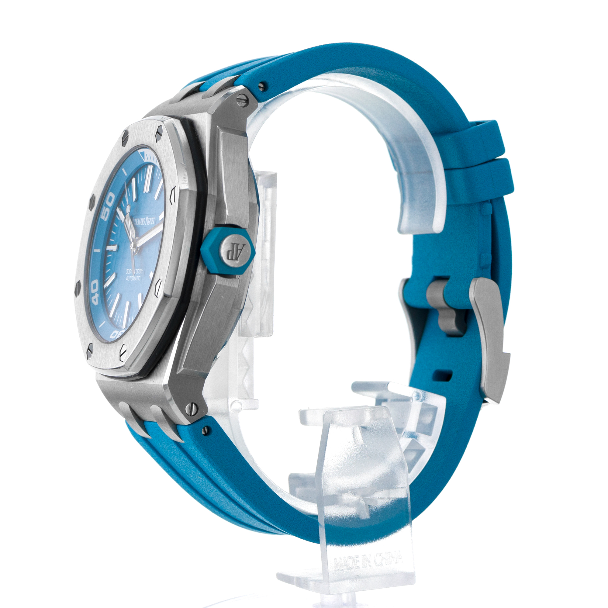 Audemars Piguet Royal Oak Offshore Diver 15710ST.OO.A032CA.01 Turquoise Blue thumbnail 6