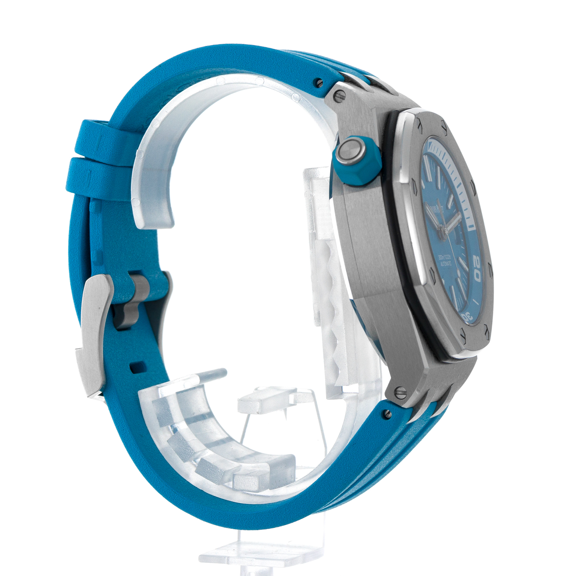 Audemars Piguet Royal Oak Offshore Diver 15710ST.OO.A032CA.01 Turquoise Blue thumbnail 7