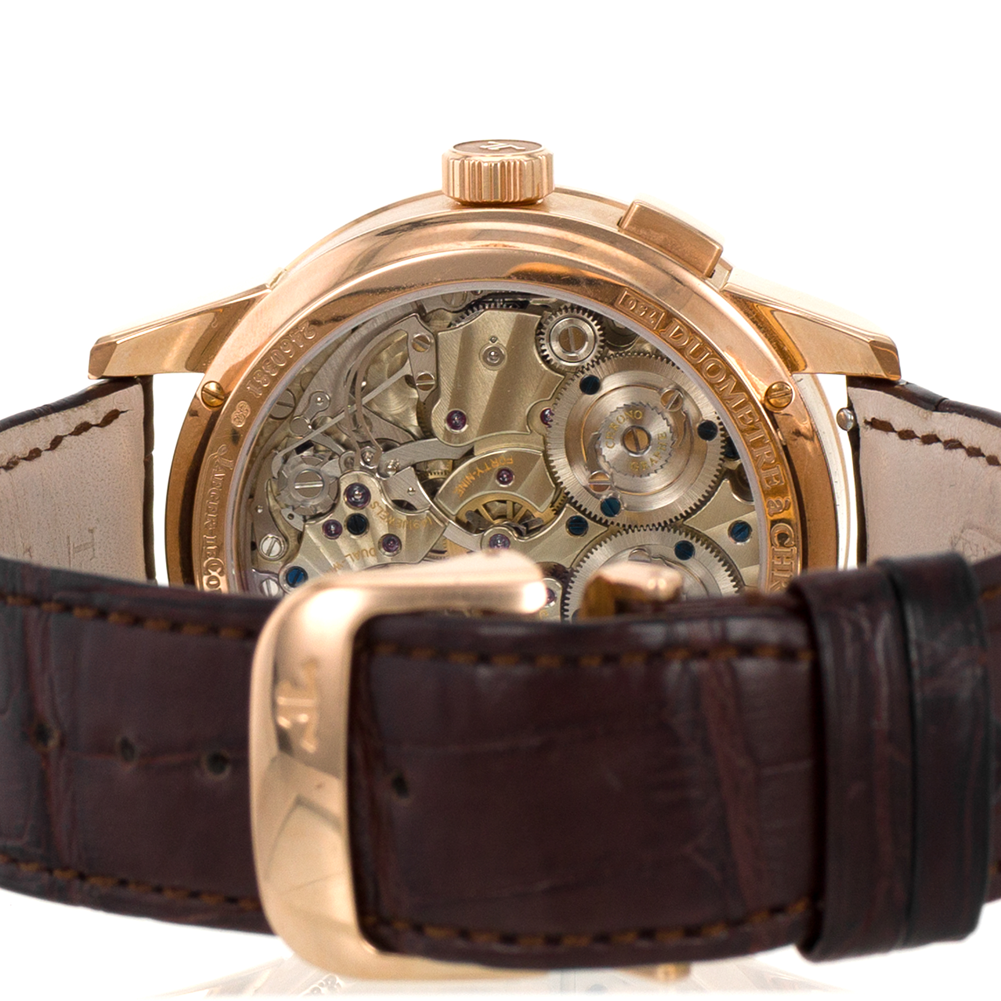 Jaeger-LeCoultre Duometre Q6012420 600.2.28.s Box and papers 42mm rose gold thumbnail 11