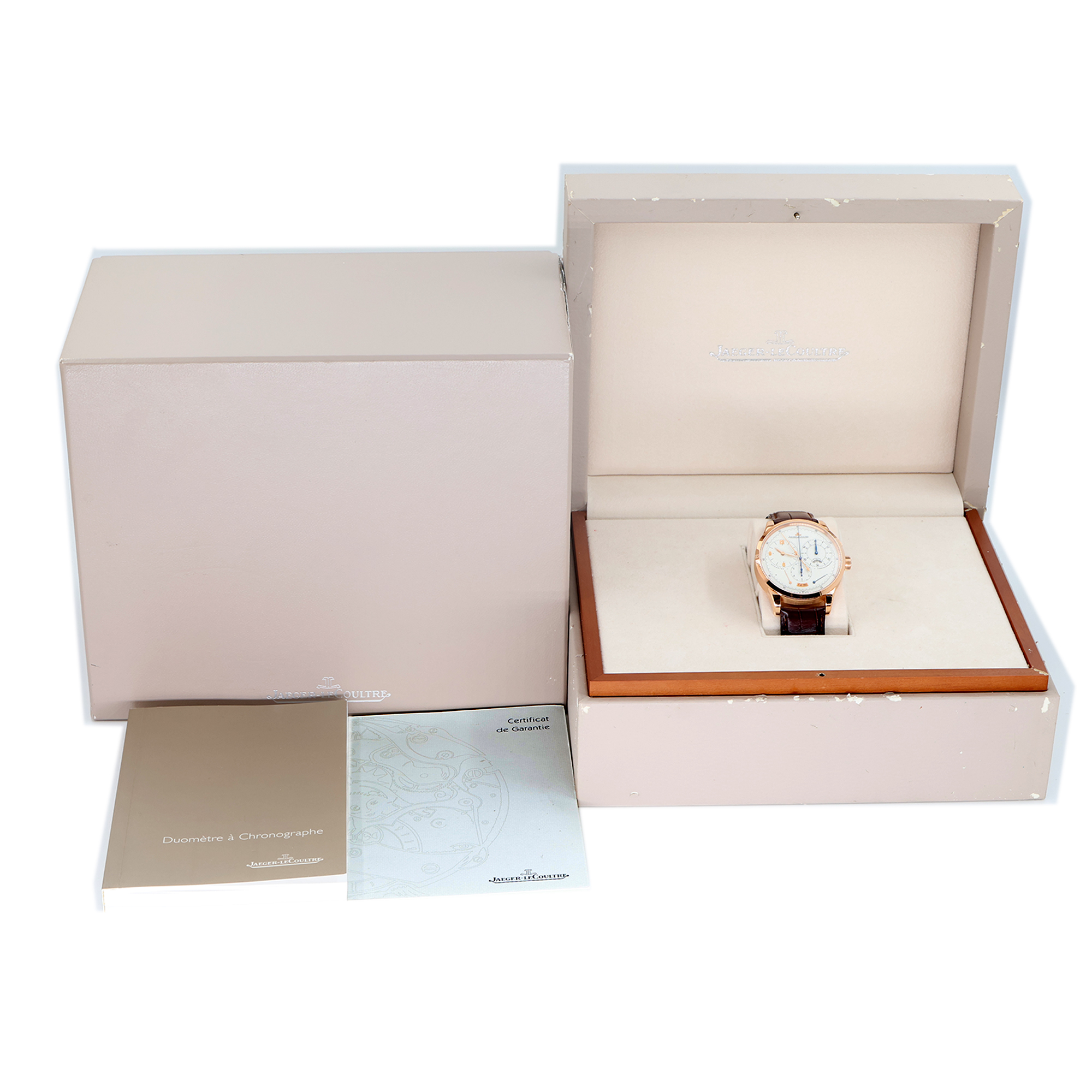Jaeger-LeCoultre Duometre Q6012420 600.2.28.s Box and papers 42mm rose gold thumbnail 3
