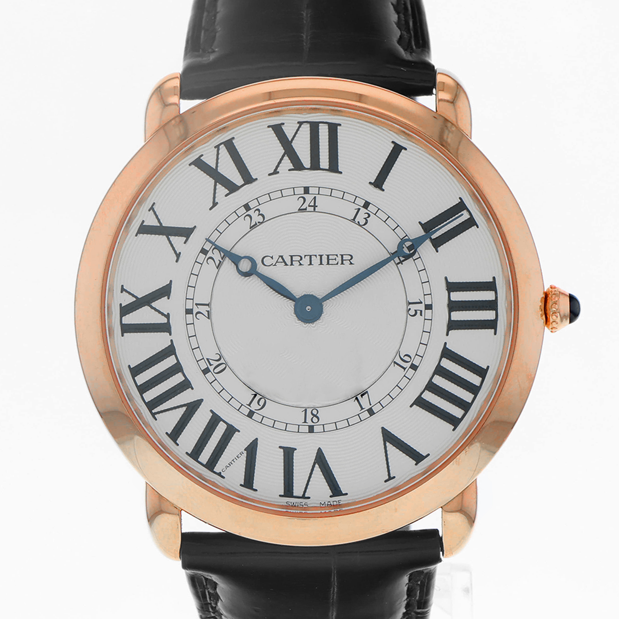 Cartier Ronde Louis Cartier W6801004 3570 42mm 18K rose gold unworn new strap thumbnail 1