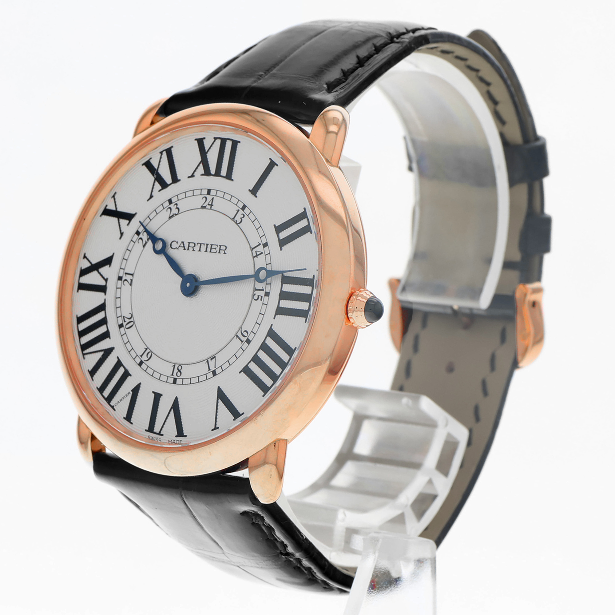 Cartier Ronde Louis Cartier W6801004 3570 42mm 18K rose gold unworn new strap thumbnail 2