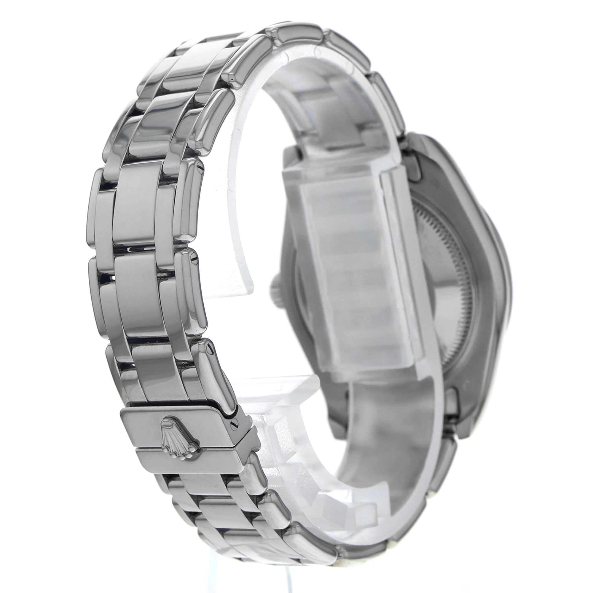Rolex Lady-Datejust Pearlmaster 81209 factory meteorite diamond dial 18K WG thumbnail 5