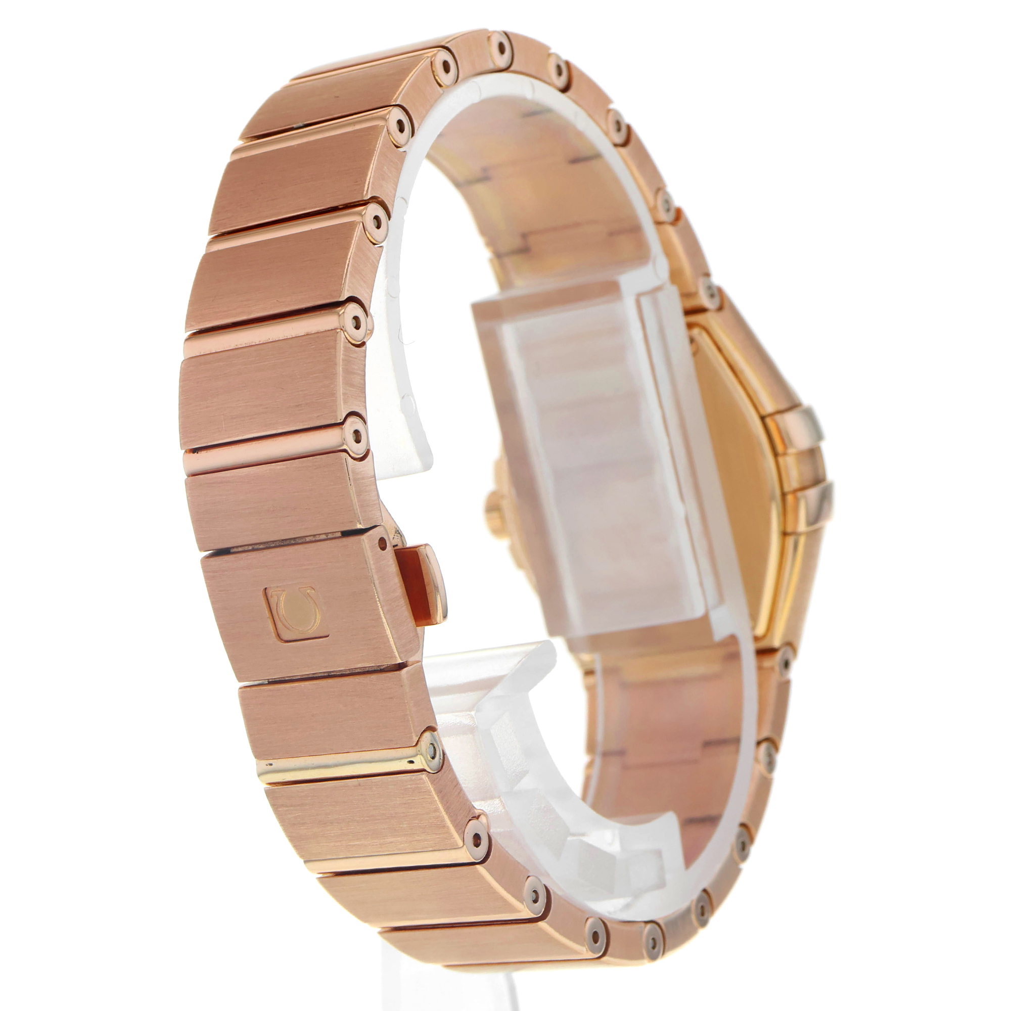 Omega Constellation Quartz 123.50.24.60.63.001 Supernova factory diamond dial thumbnail 5