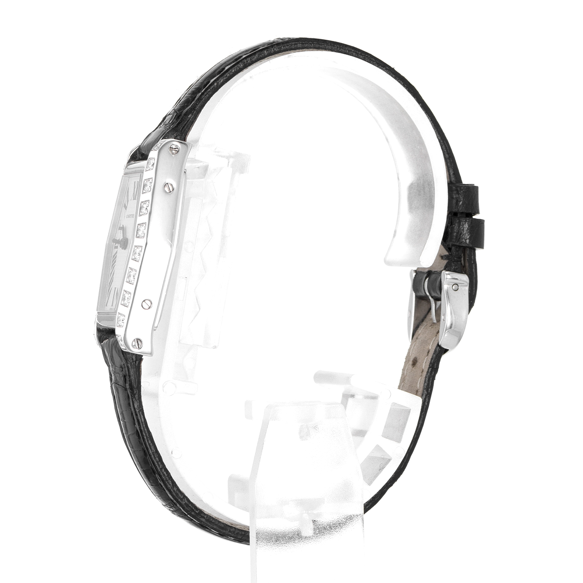 Cartier Hexagonal Lanieres WJ200538 2560 Factory Diamonds 18k White Gold Ladies thumbnail 5