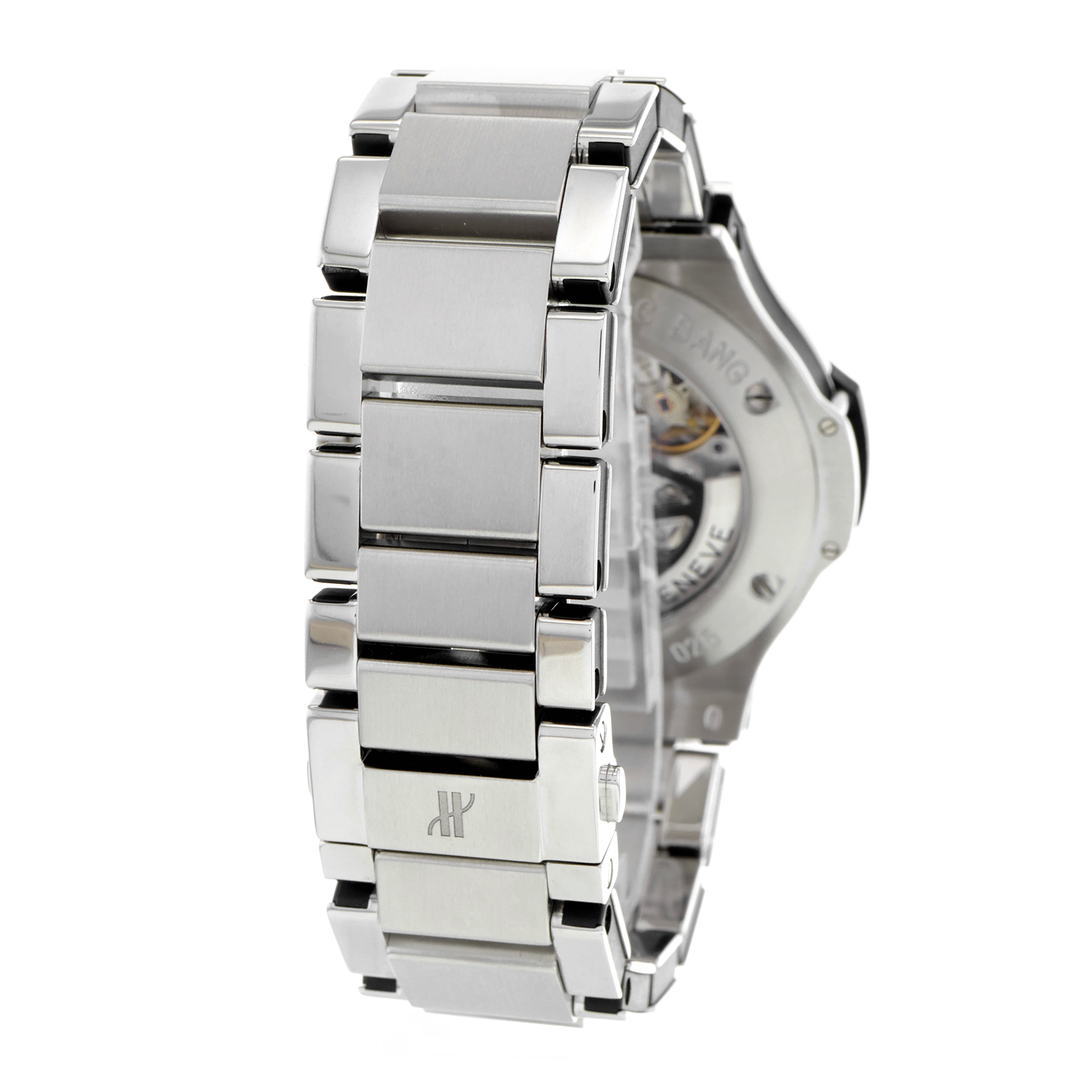 Hublot Big Bang 44mm 301.SX.130.RX Rare 44mm on steel band, chronograph, date thumbnail 4