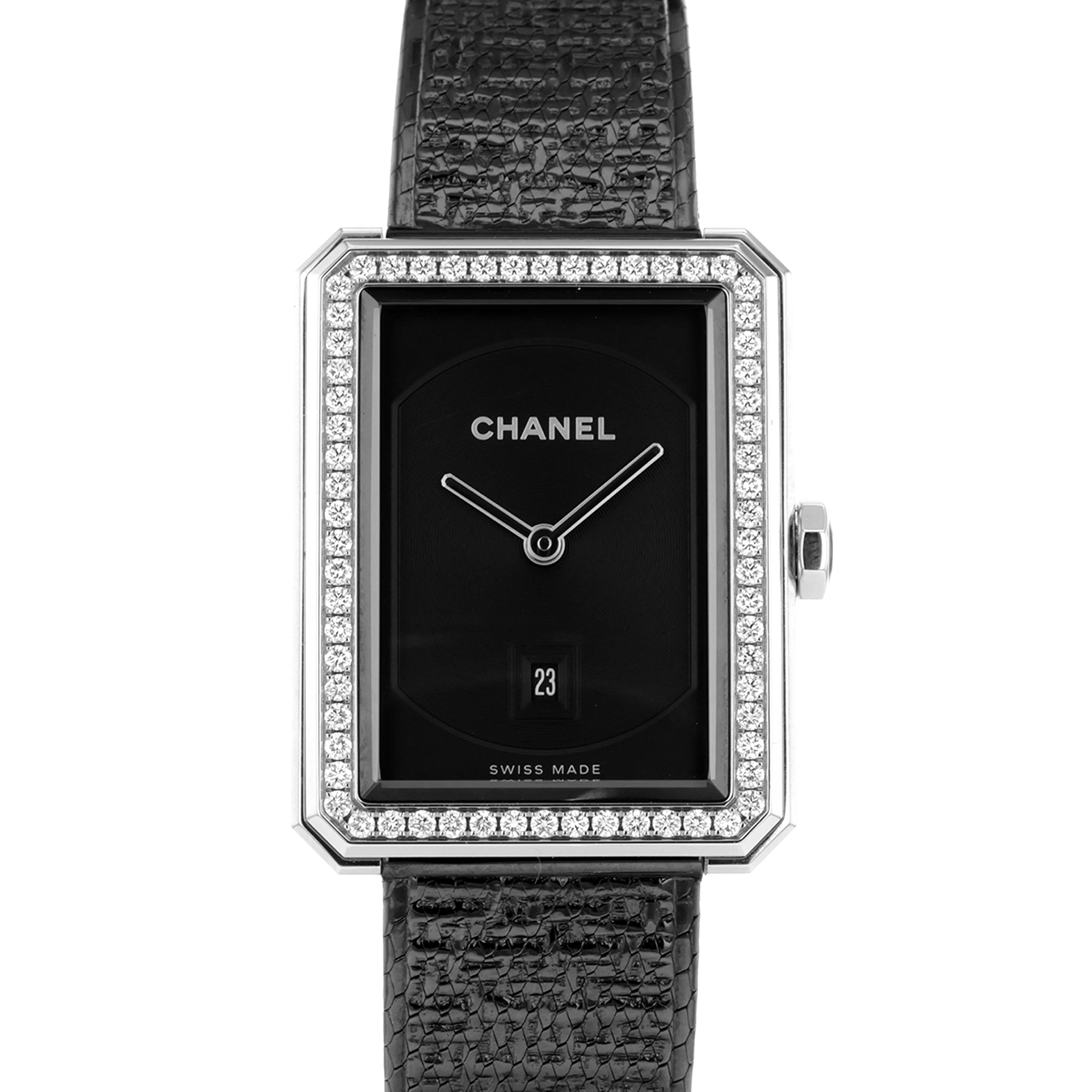 Chanel Boy-Friend H6402 UNWORN Medium,factory diamonds PVD bracelet quartz thumbnail 1
