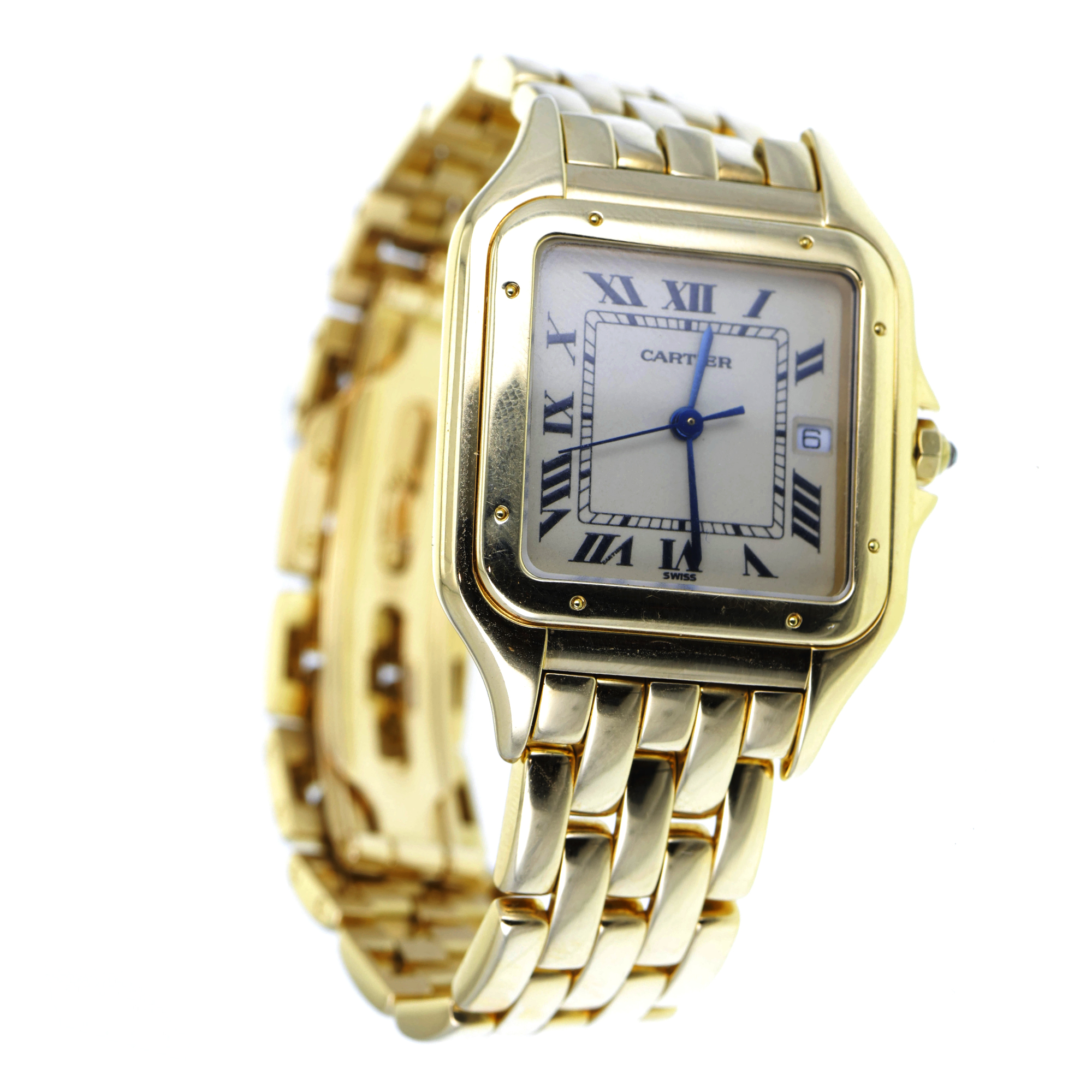 Cartier Panthère 887968 18k Yellow Gold, original Box and Papers year 1995 thumbnail 6