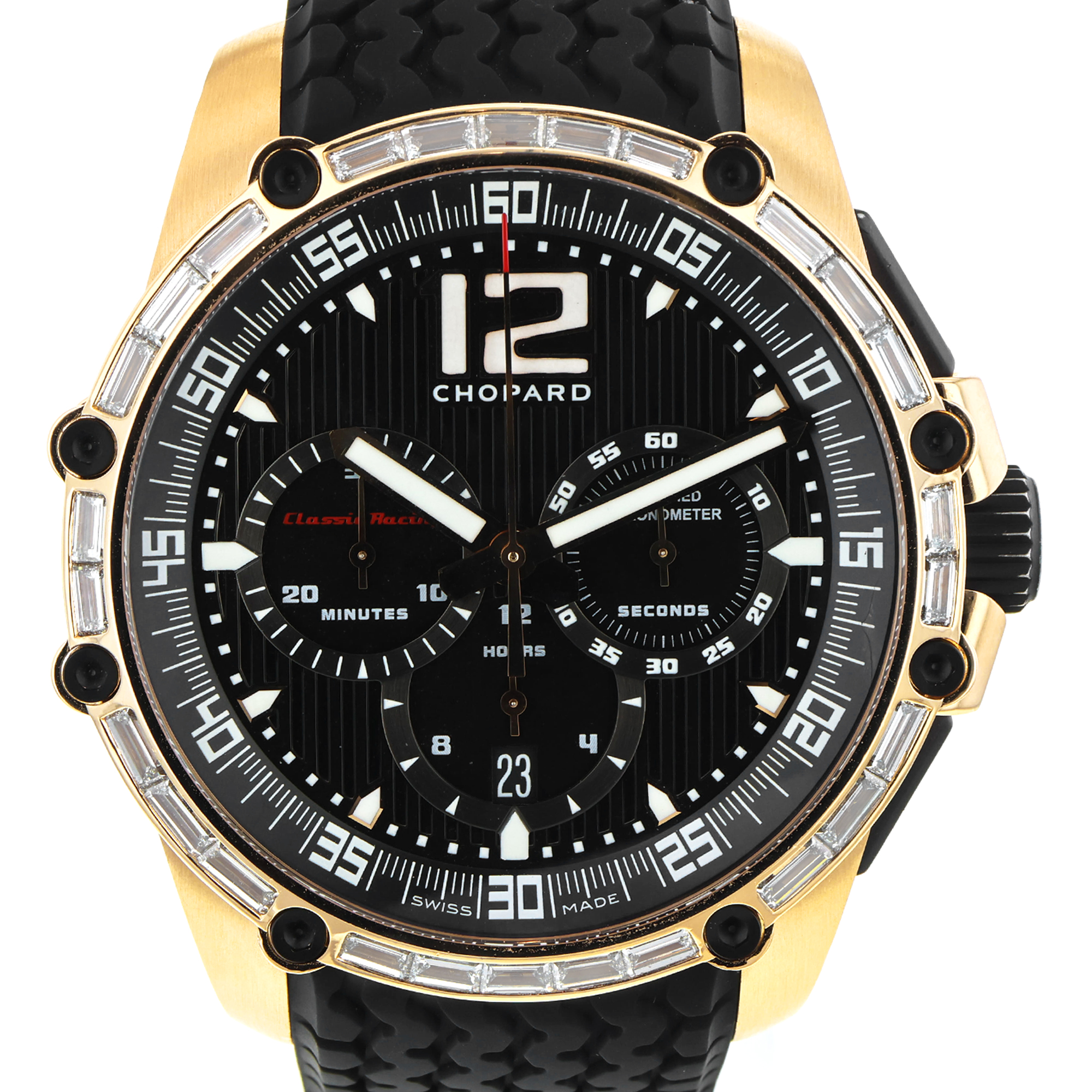 Chopard Classic Racing Supercharged 1276 of 100 Factory diamond limited Edition thumbnail 1