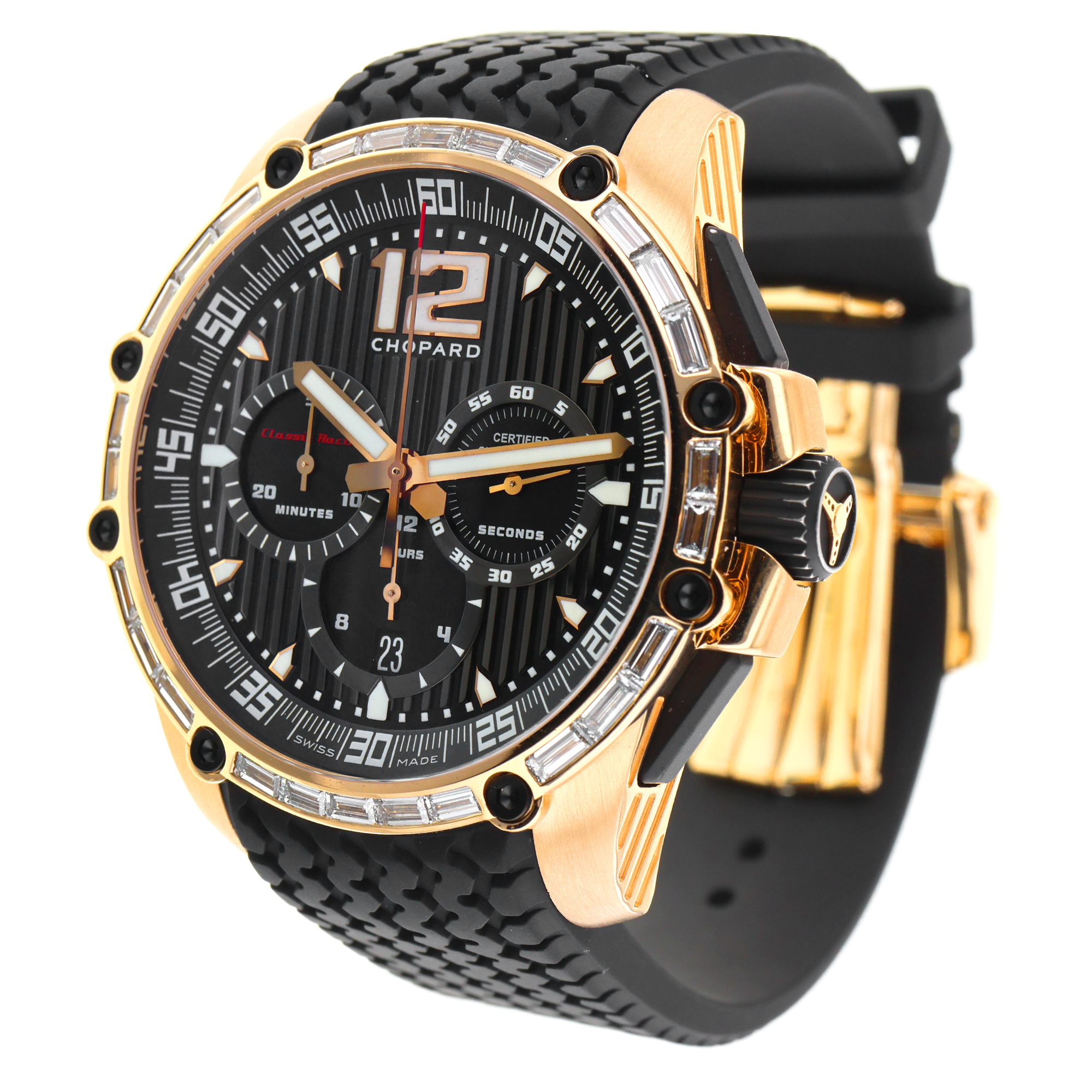 Chopard Classic Racing Supercharged 1276 of 100 Factory diamond limited Edition thumbnail 4