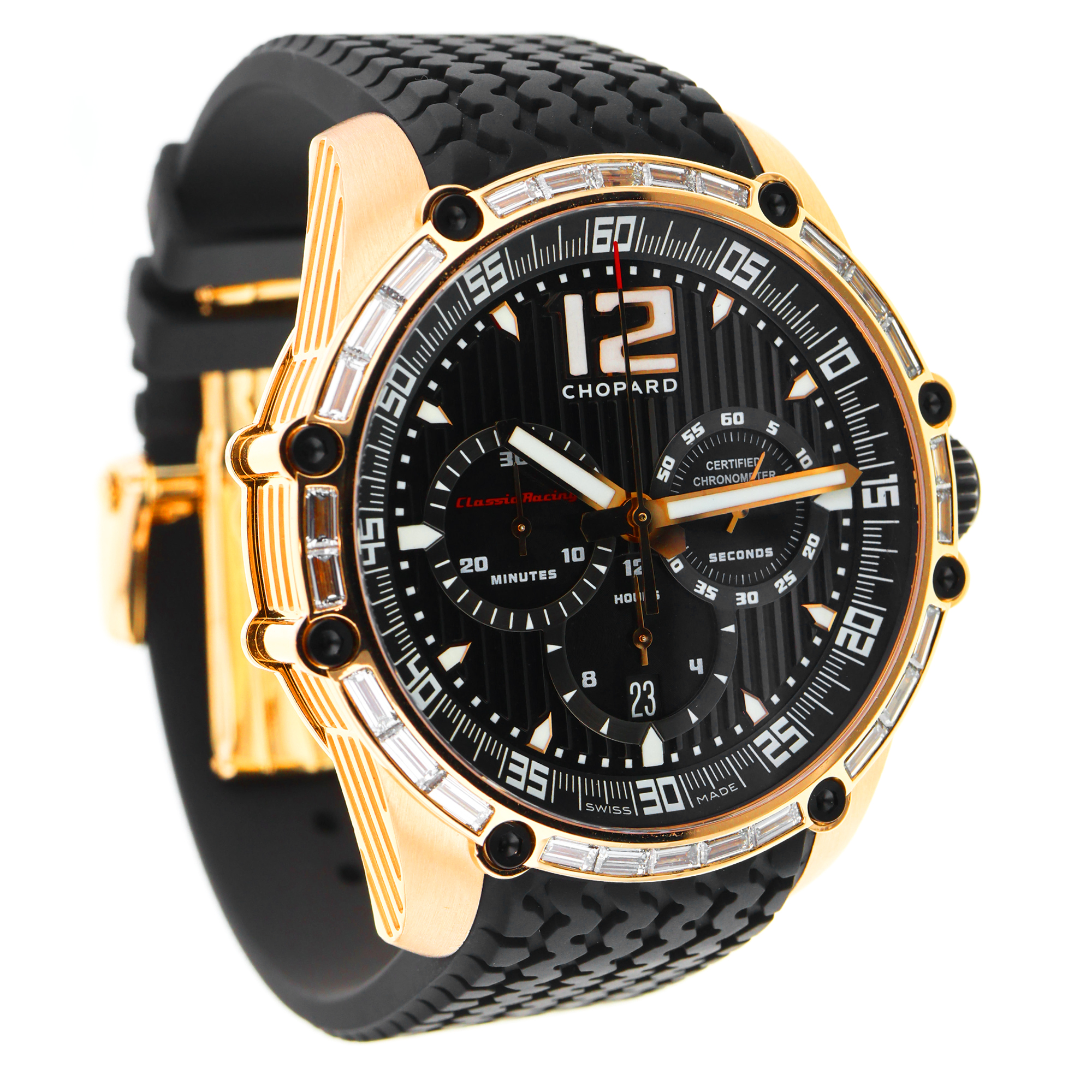 Chopard Classic Racing Supercharged 1276 of 100 Factory diamond limited Edition thumbnail 6