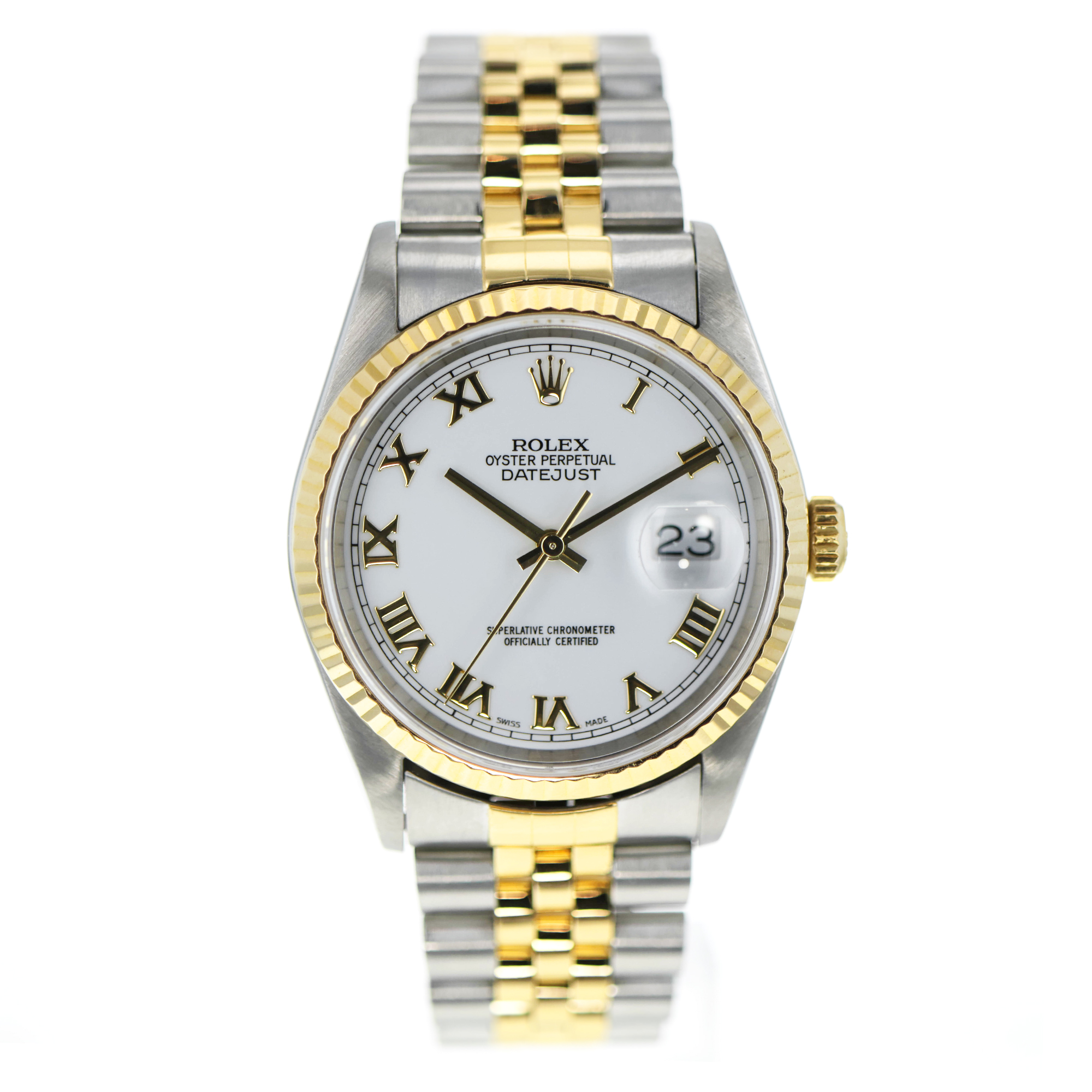 Rolex Datejust 16233 35mm Stainless steel & Yellow gold thumbnail 2