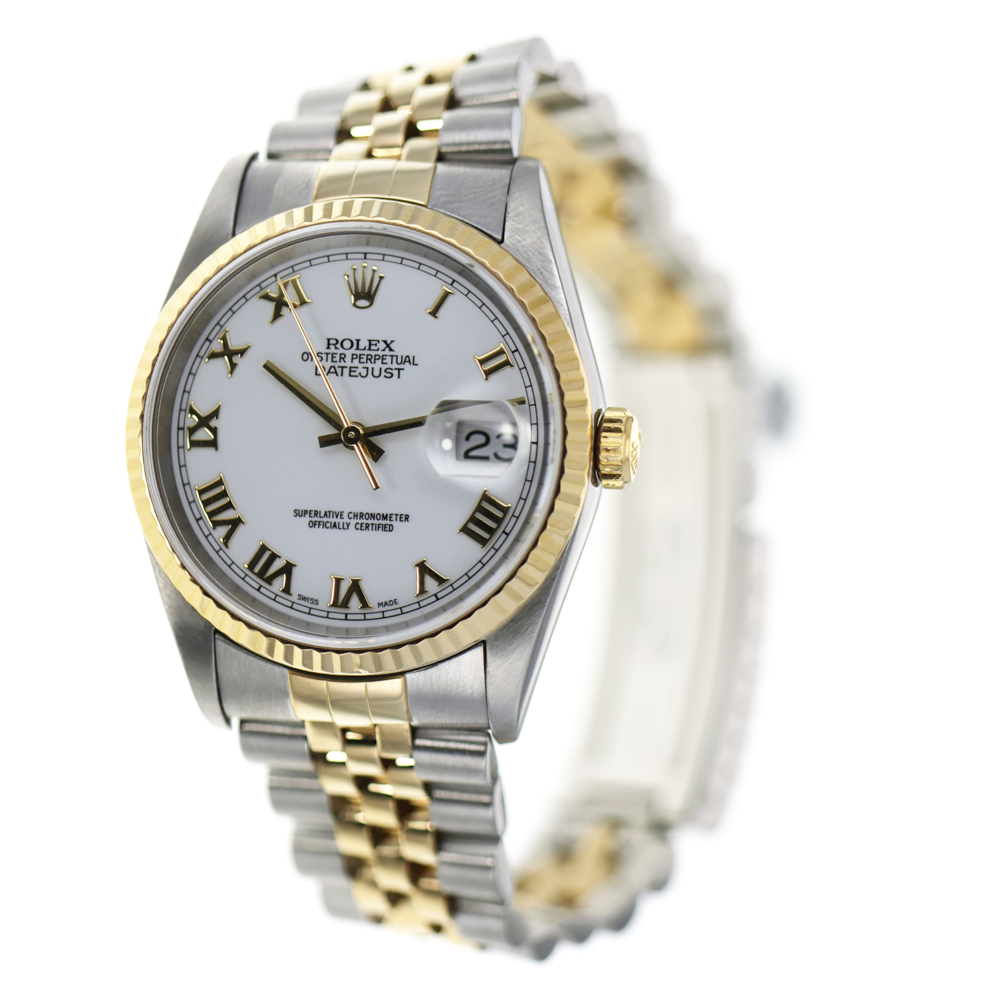 Rolex Datejust 16233 35mm Stainless steel & Yellow gold thumbnail 3
