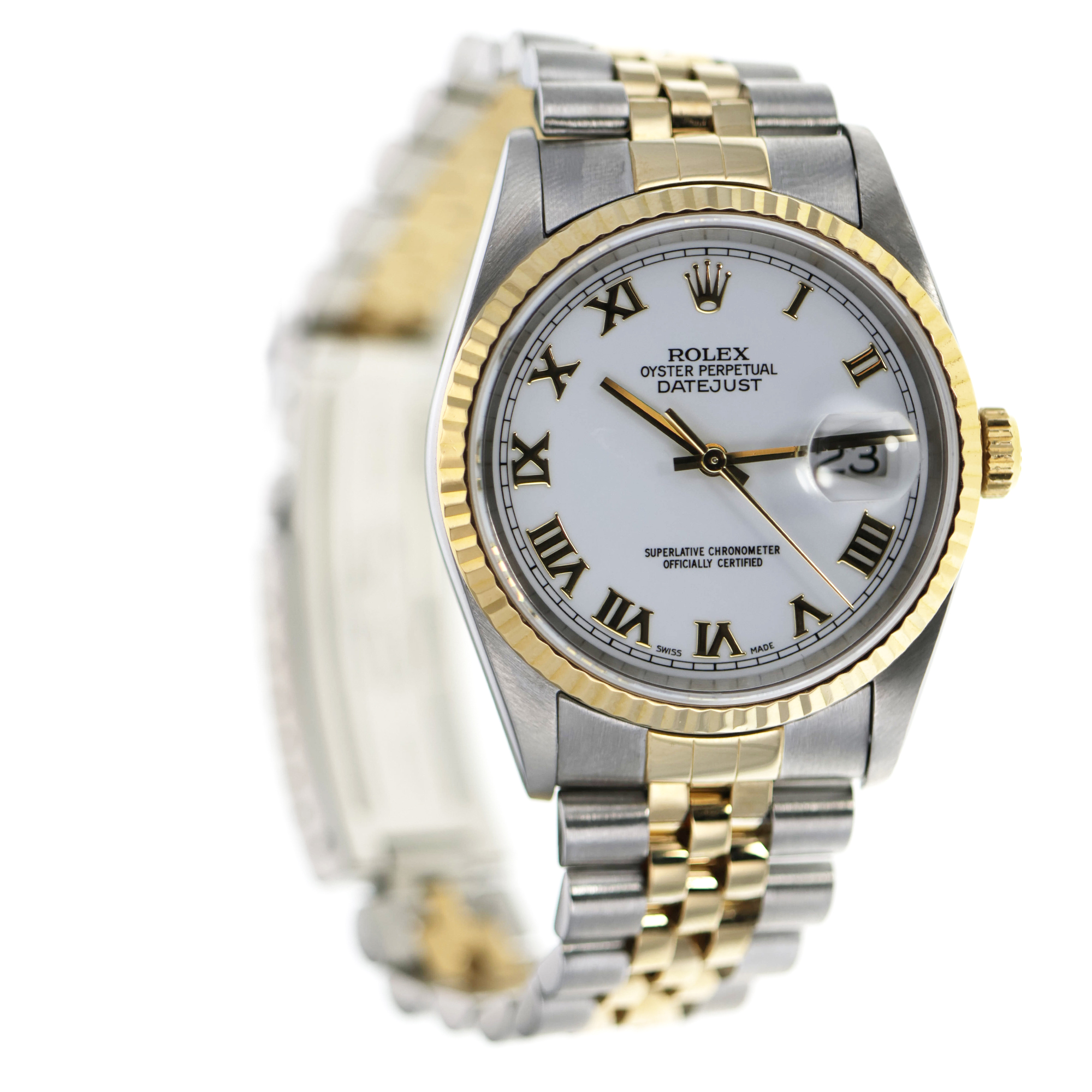 Rolex Datejust 16233 35mm Stainless steel & Yellow gold thumbnail 5