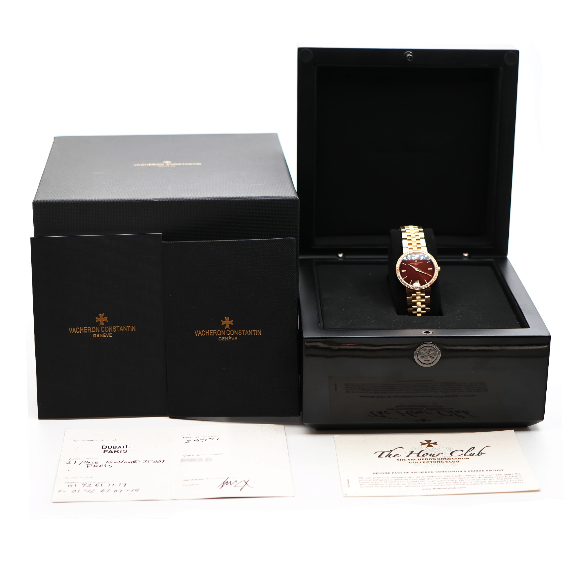 Vacheron Constantin Patrimony Trditionnalle 25557 30mm MINT factory diamonds BP thumbnail 3
