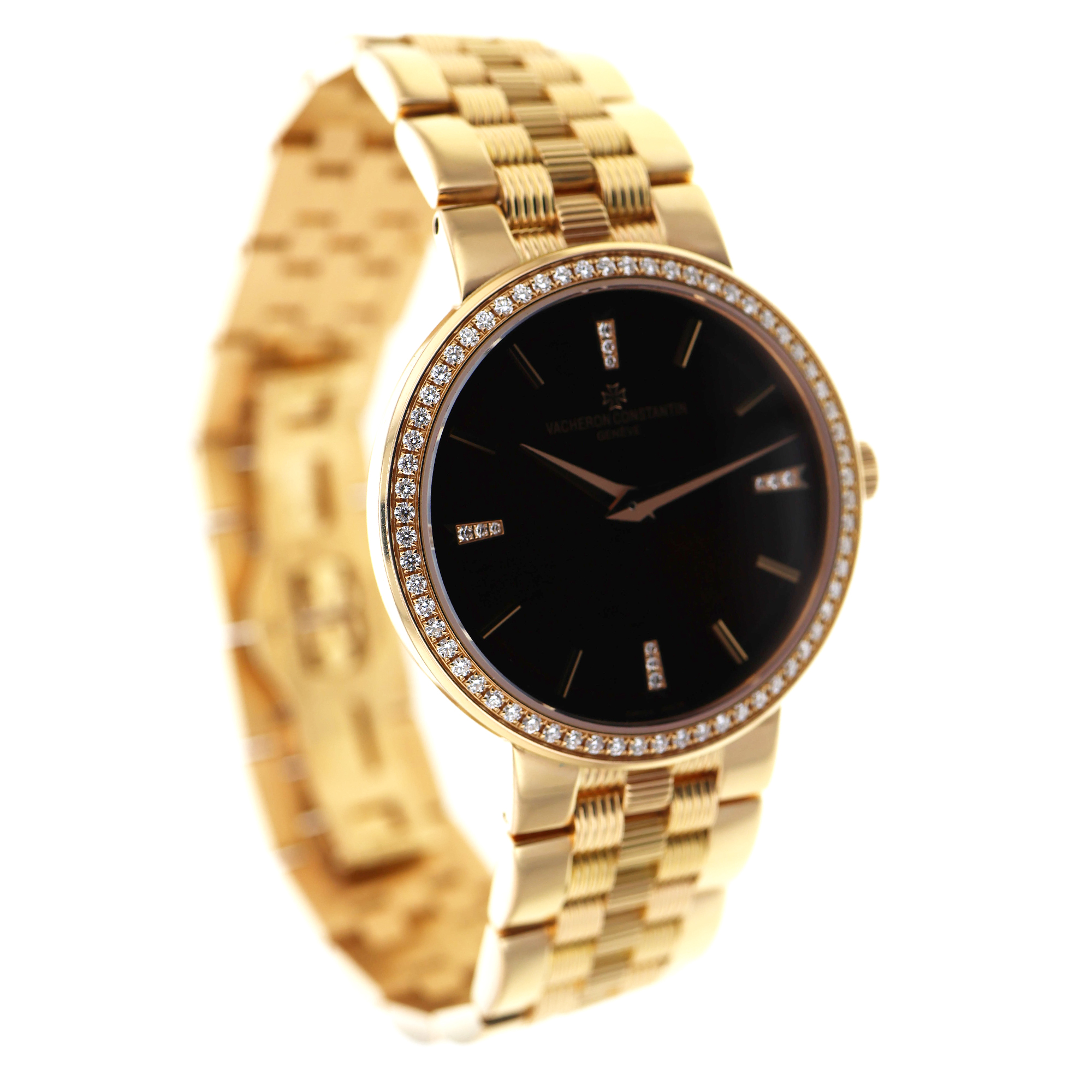 Vacheron Constantin Patrimony Trditionnalle 25557 30mm MINT factory diamonds BP thumbnail 6