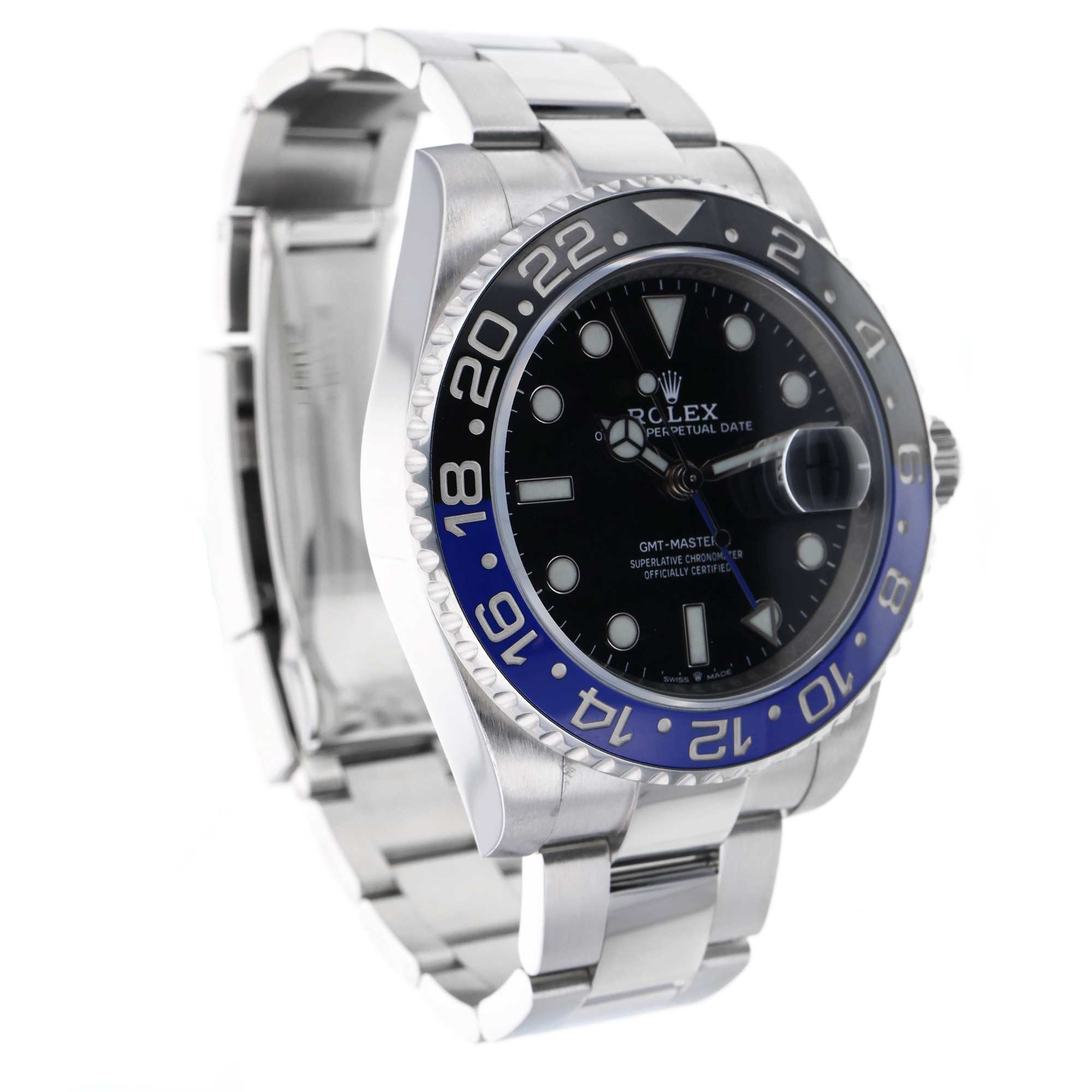 Rolex GMT 126710BLNR 40mm Batman Oyster bracelet Stainless Steel thumbnail 5