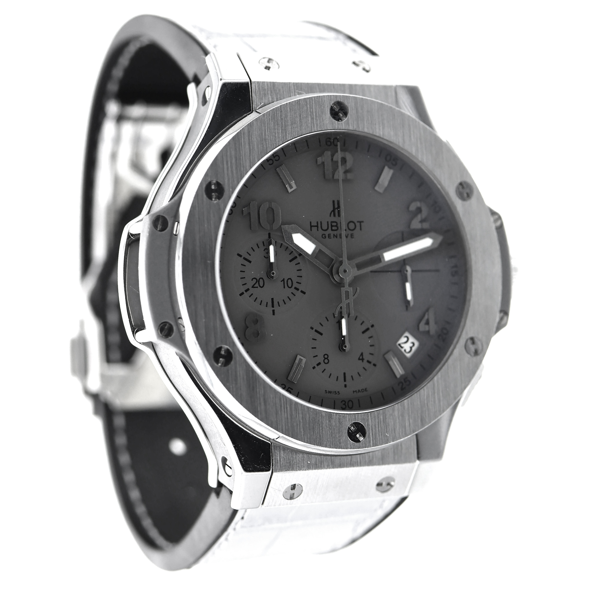 Hublot Big Bang 41mm 342.ST.5010.LR Titanium Chronograph clear back thumbnail 5