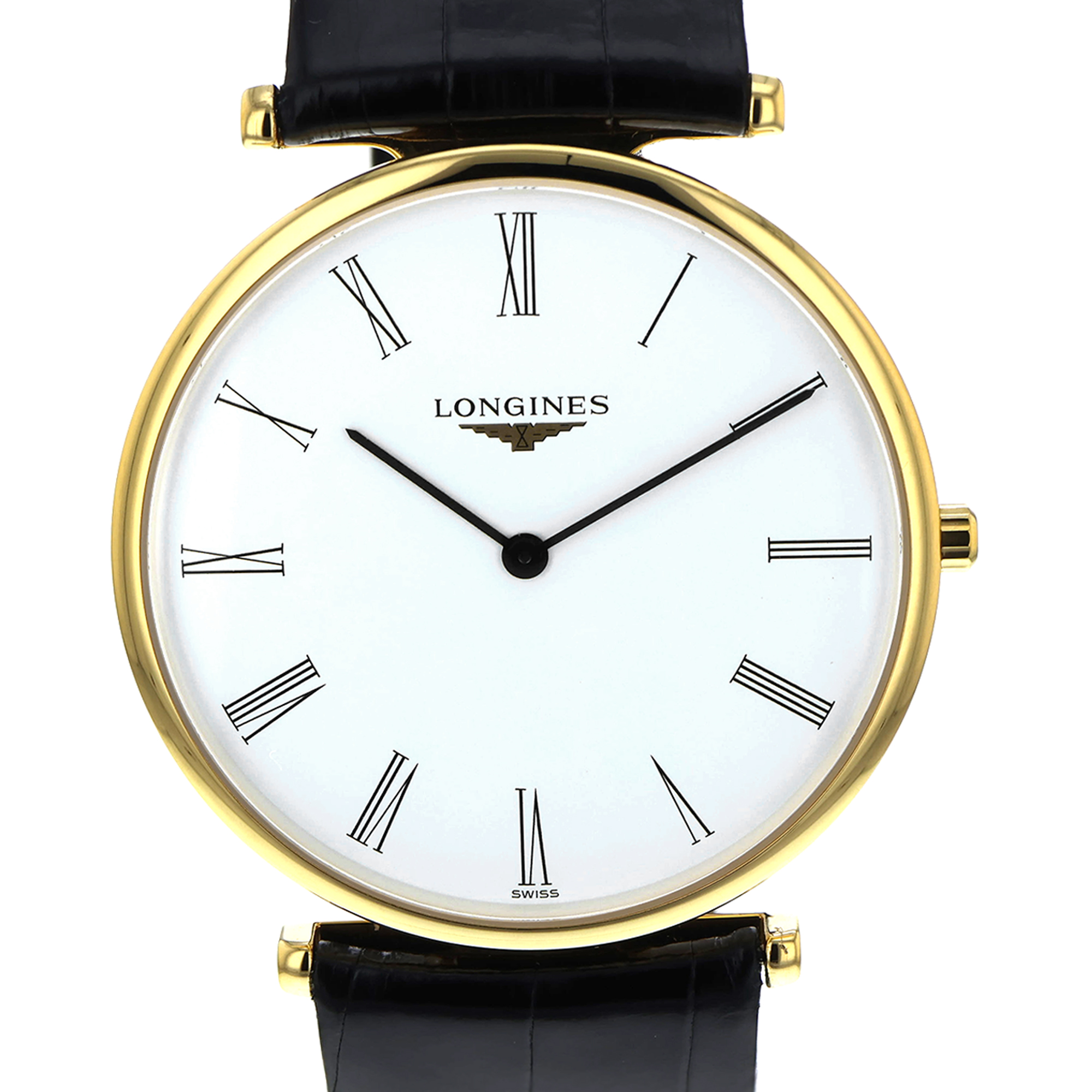 Longines La Grande Classique L4.755.11.2 36mm quartz gold plated thumbnail 1