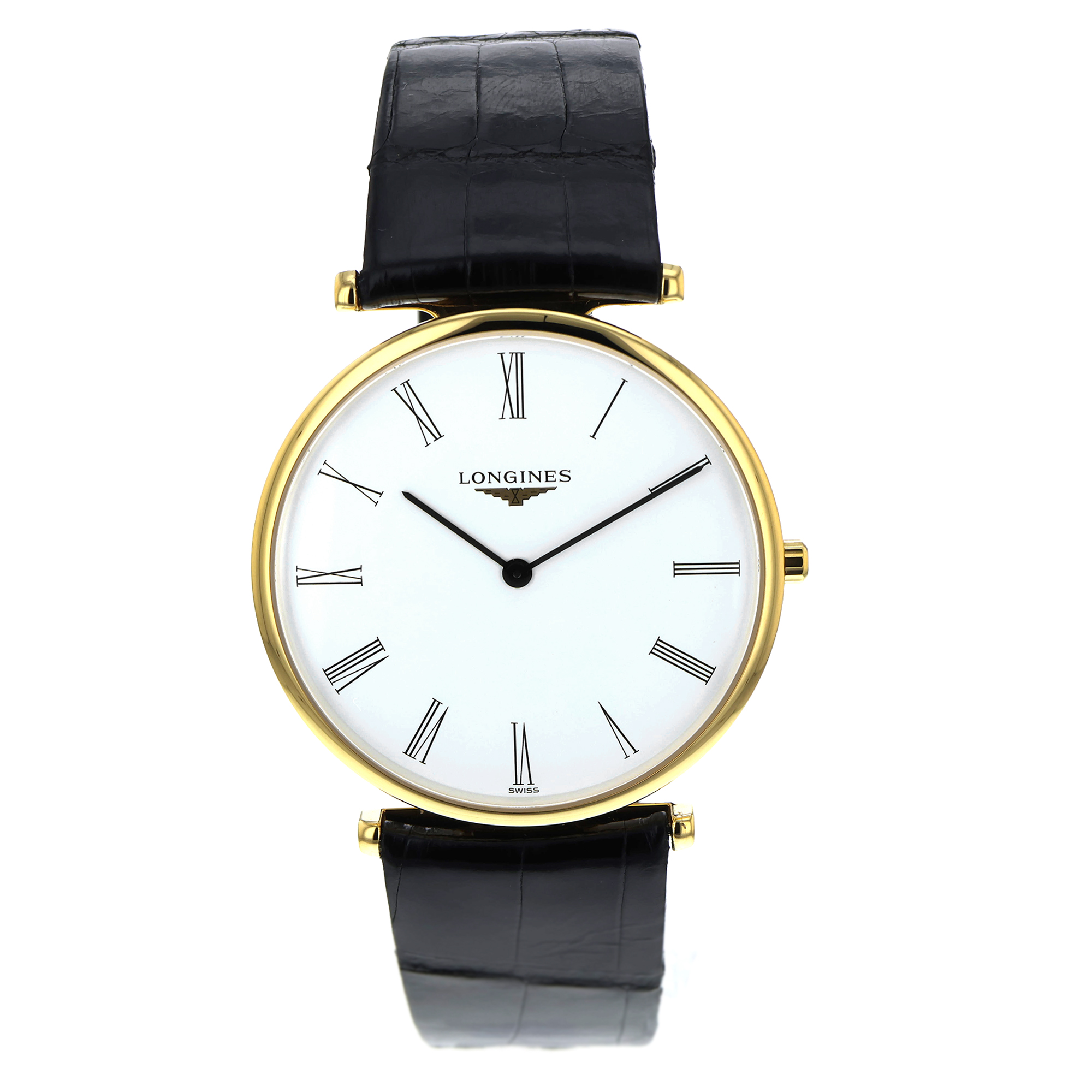 Longines La Grande Classique L4.755.11.2 36mm quartz gold plated thumbnail 2
