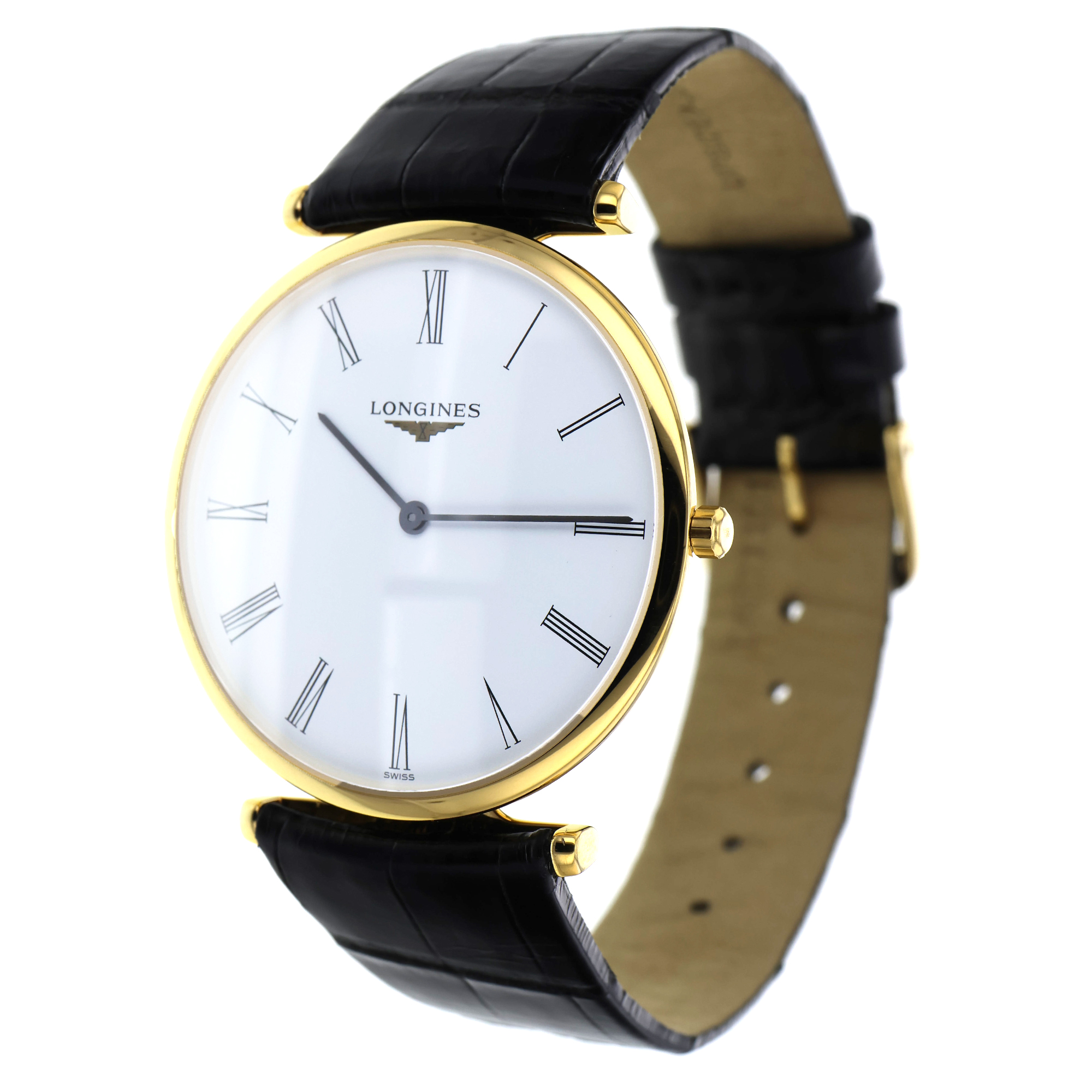 Longines La Grande Classique L4.755.11.2 36mm quartz gold plated thumbnail 3