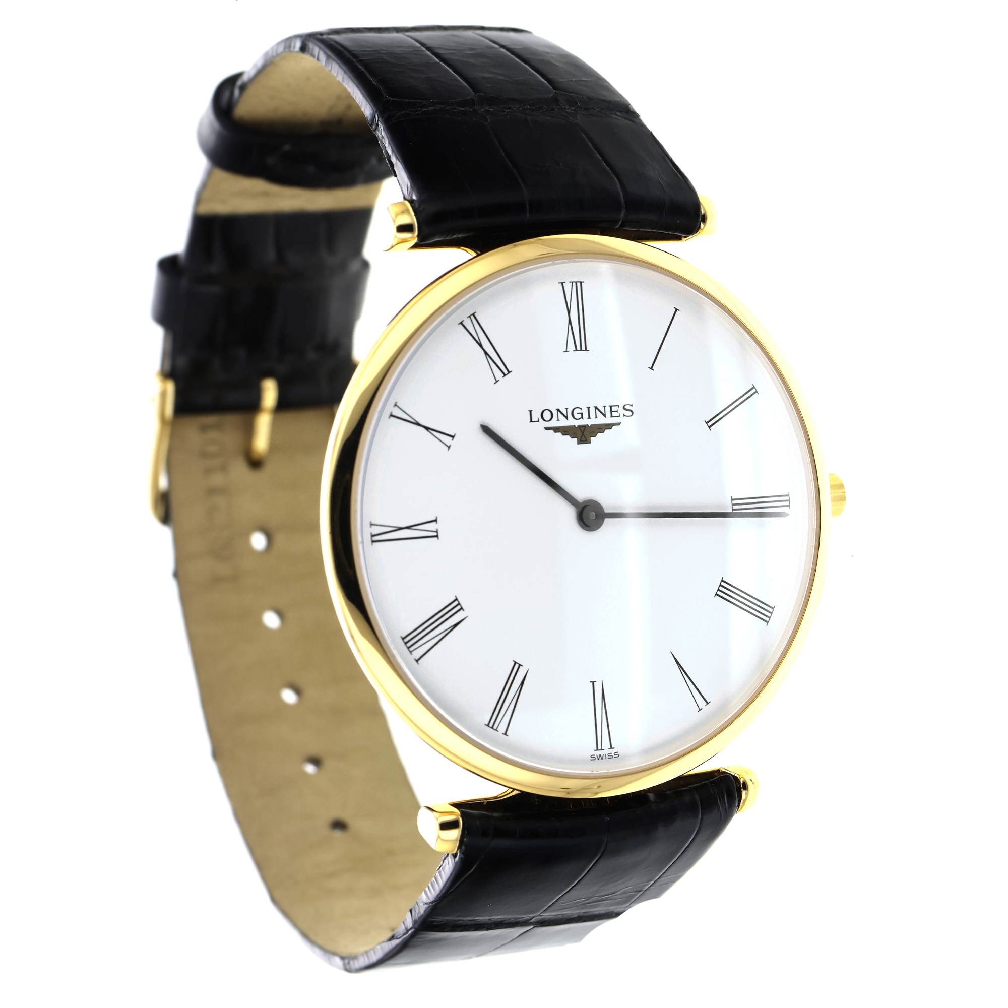 Longines La Grande Classique L4.755.11.2 36mm quartz gold plated thumbnail 5